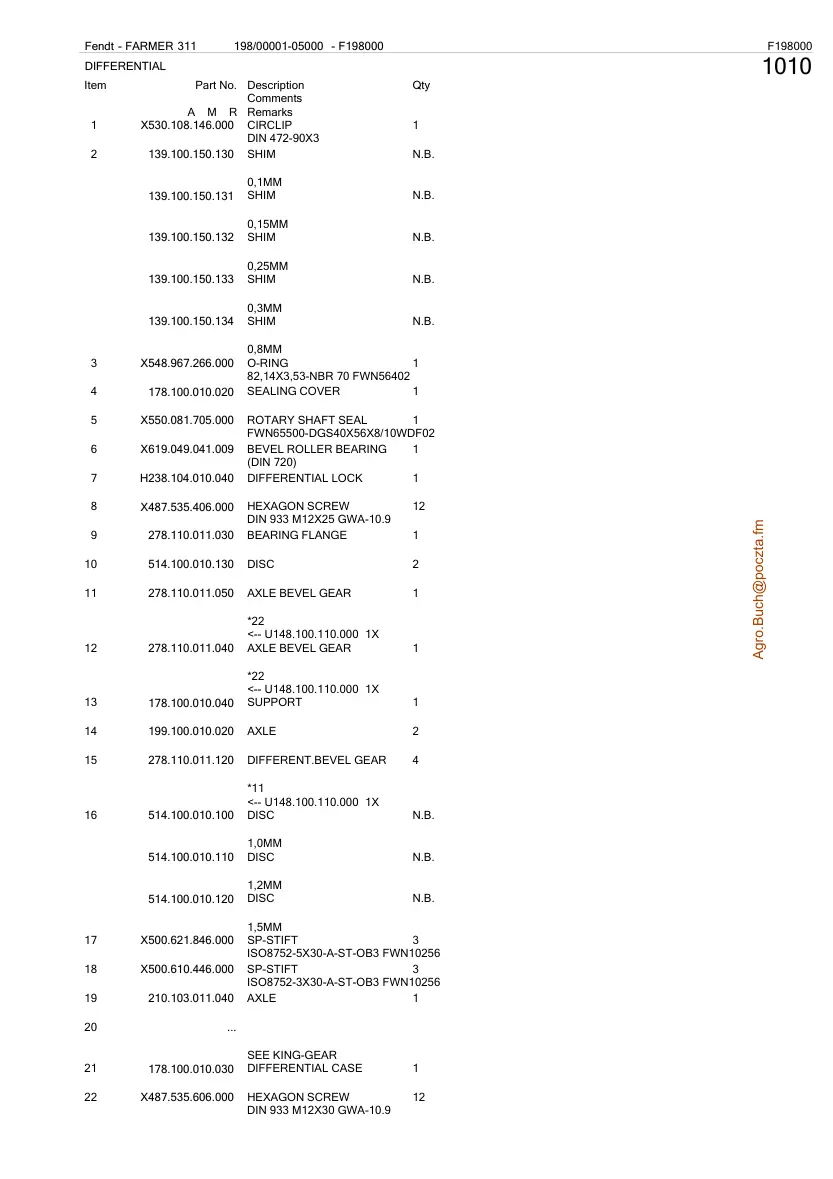 Fendt Farmer 311 Lsa Tractor Service & Repair Manual preview page 3