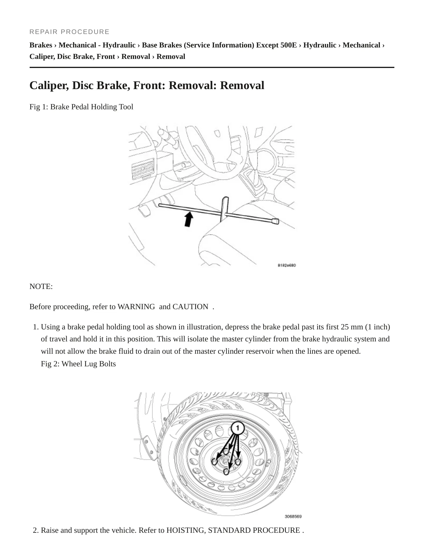 2013 Fiat 500 Service and Repair Manual preview page 6