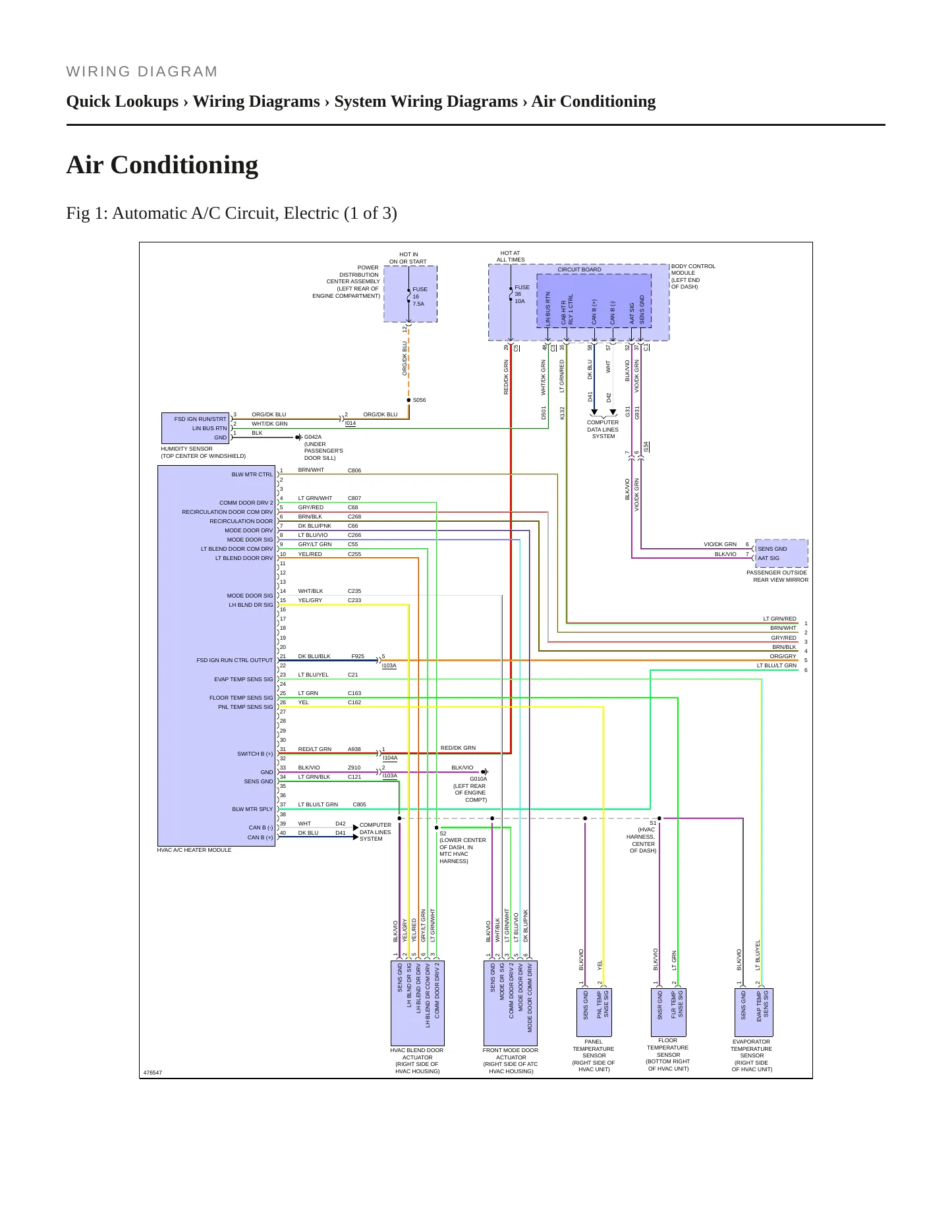 2015 Fiat 500 Service and Repair Manual preview page 6