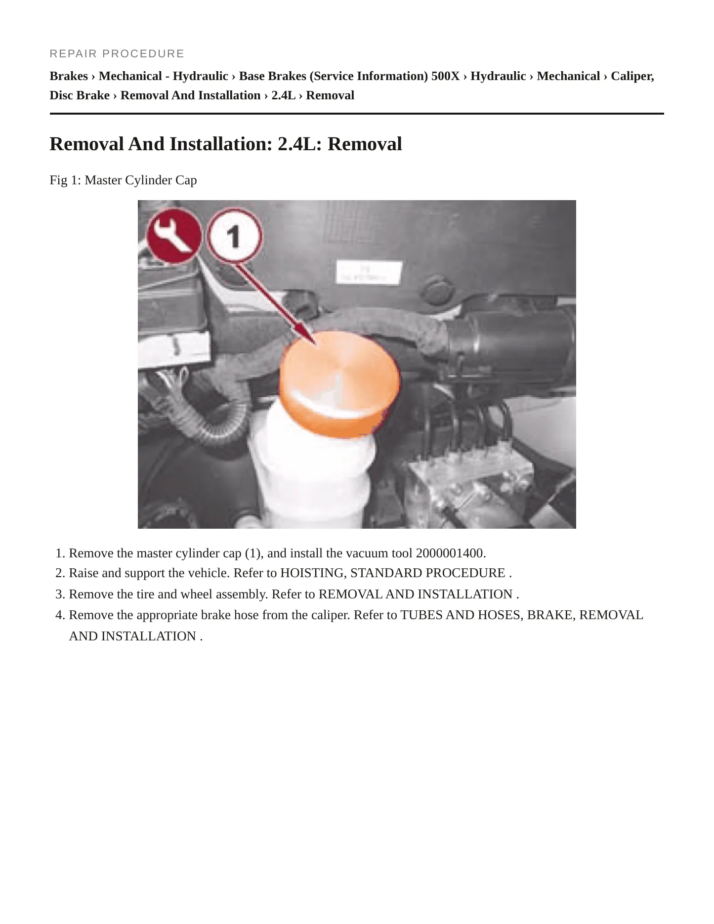 2016 Fiat 500X Service and Repair Manual preview page 5