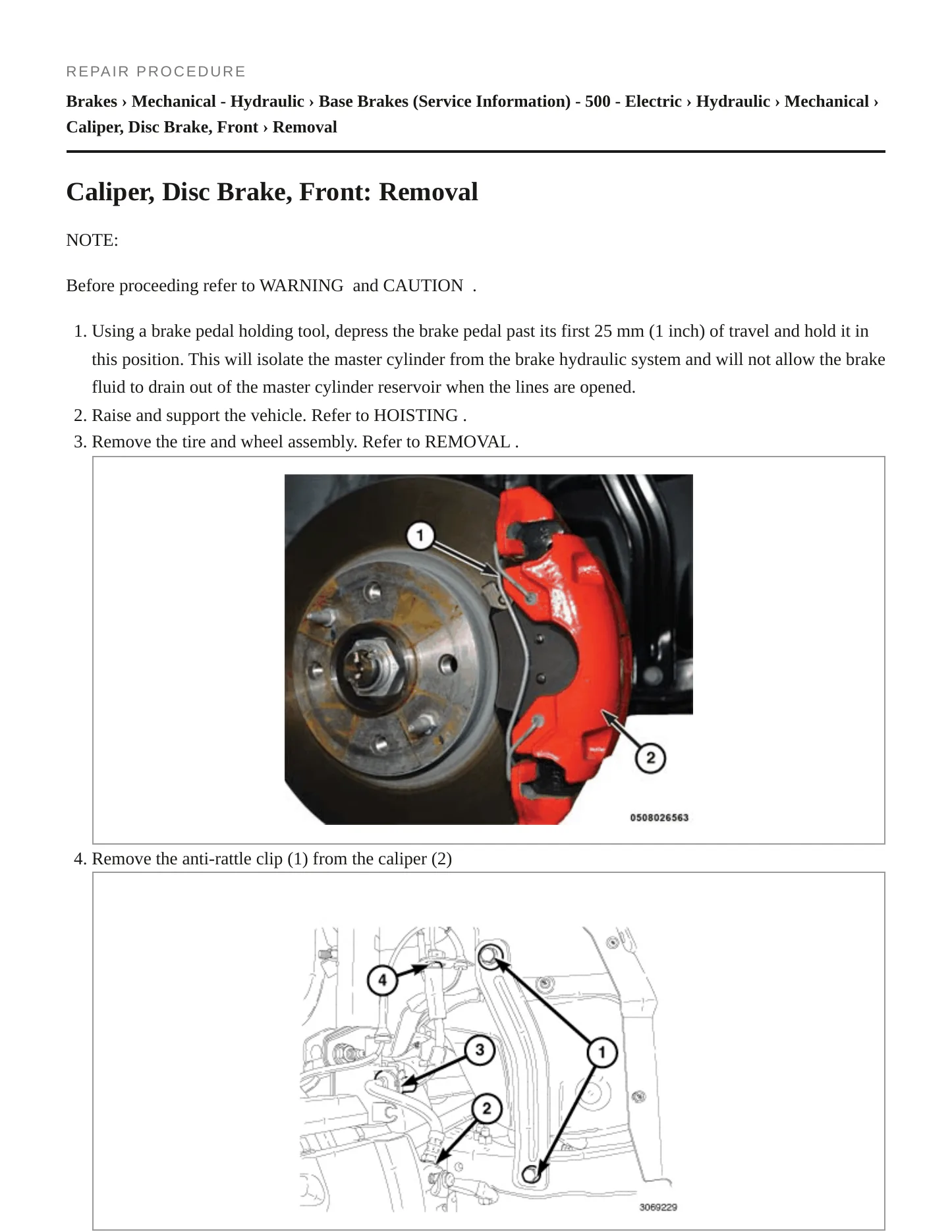2017 Fiat 500 Service and Repair Manual preview page 4