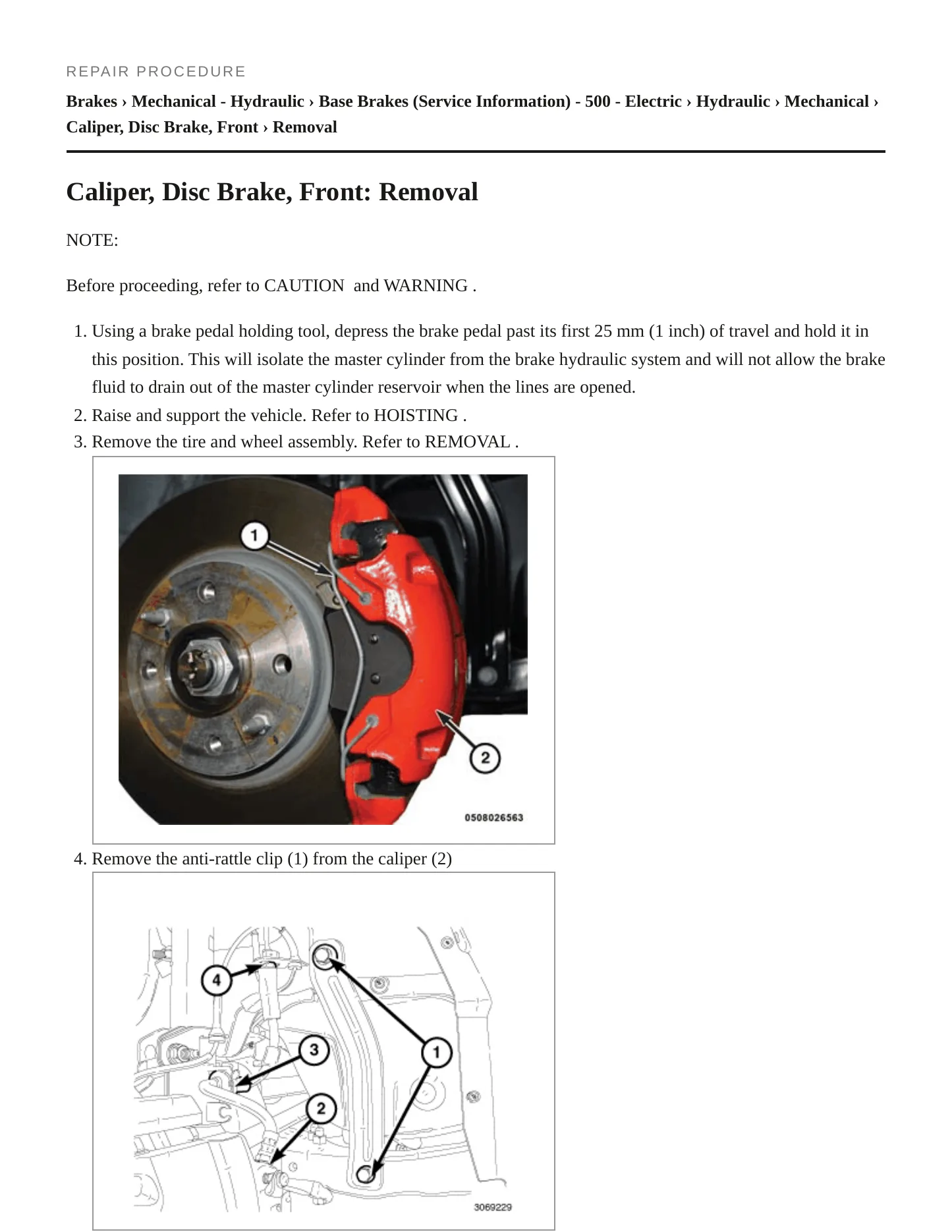 2018 Fiat 500 Service and Repair Manual preview page 4