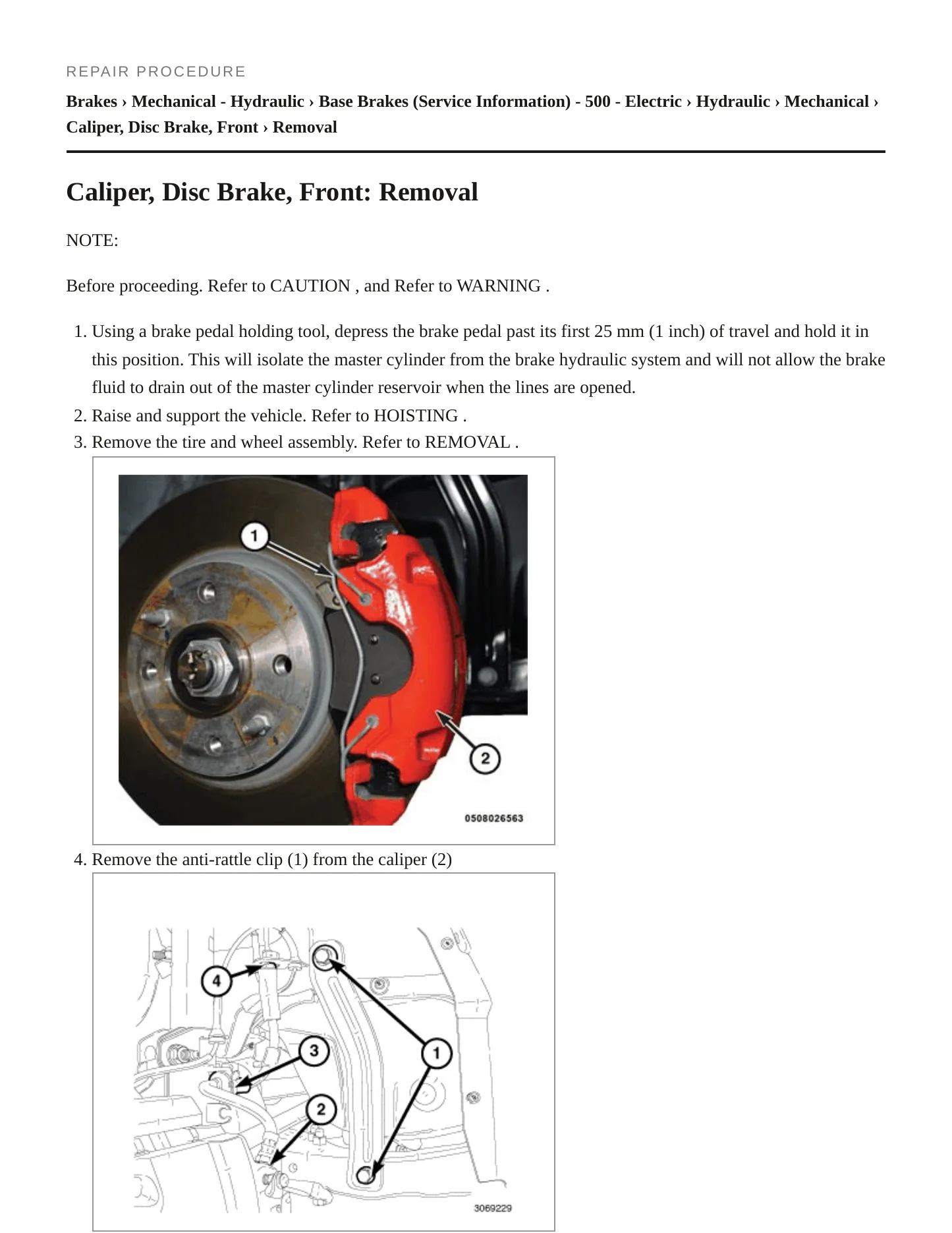 2019 Fiat 500 Service and Repair Manual preview page 4