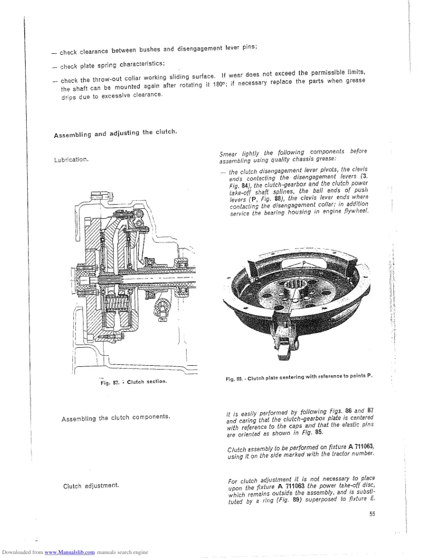Fiat 411R Wheel Tractor Service & Repair Manual preview page 5