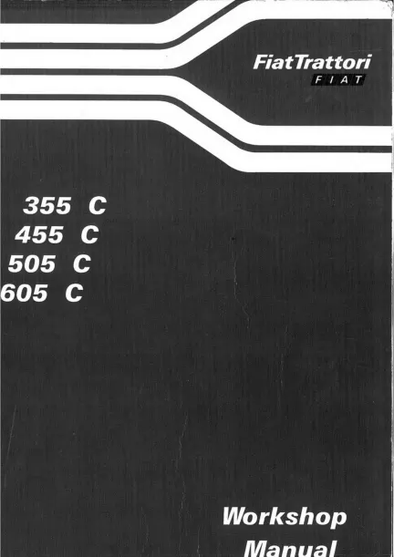 Fiat 605C Crawler Tractor Service & Repair Manual preview page 1