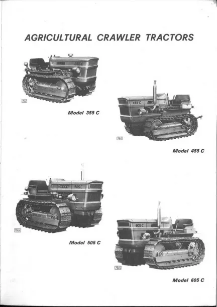 Fiat 605C Crawler Tractor Service & Repair Manual preview page 4