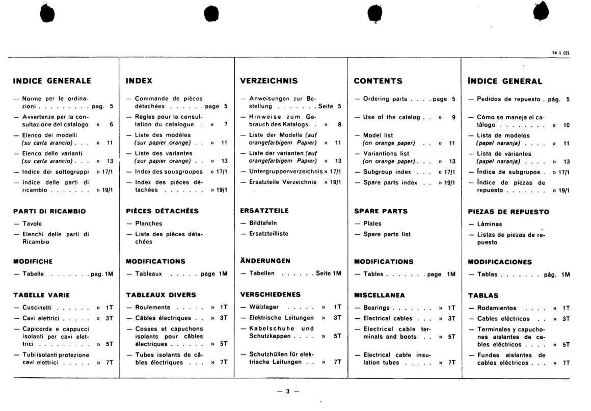 Fiat 880 DT5 Tractor Parts Manual preview page 3