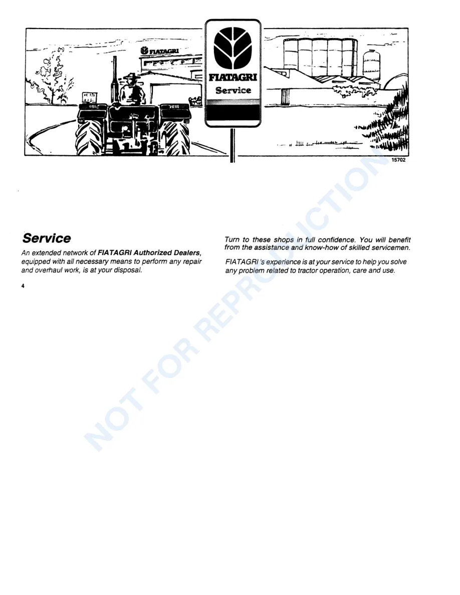 Fiat NEW HOLand 45-66 45-66DT Tractor Operator's Manual preview page 6