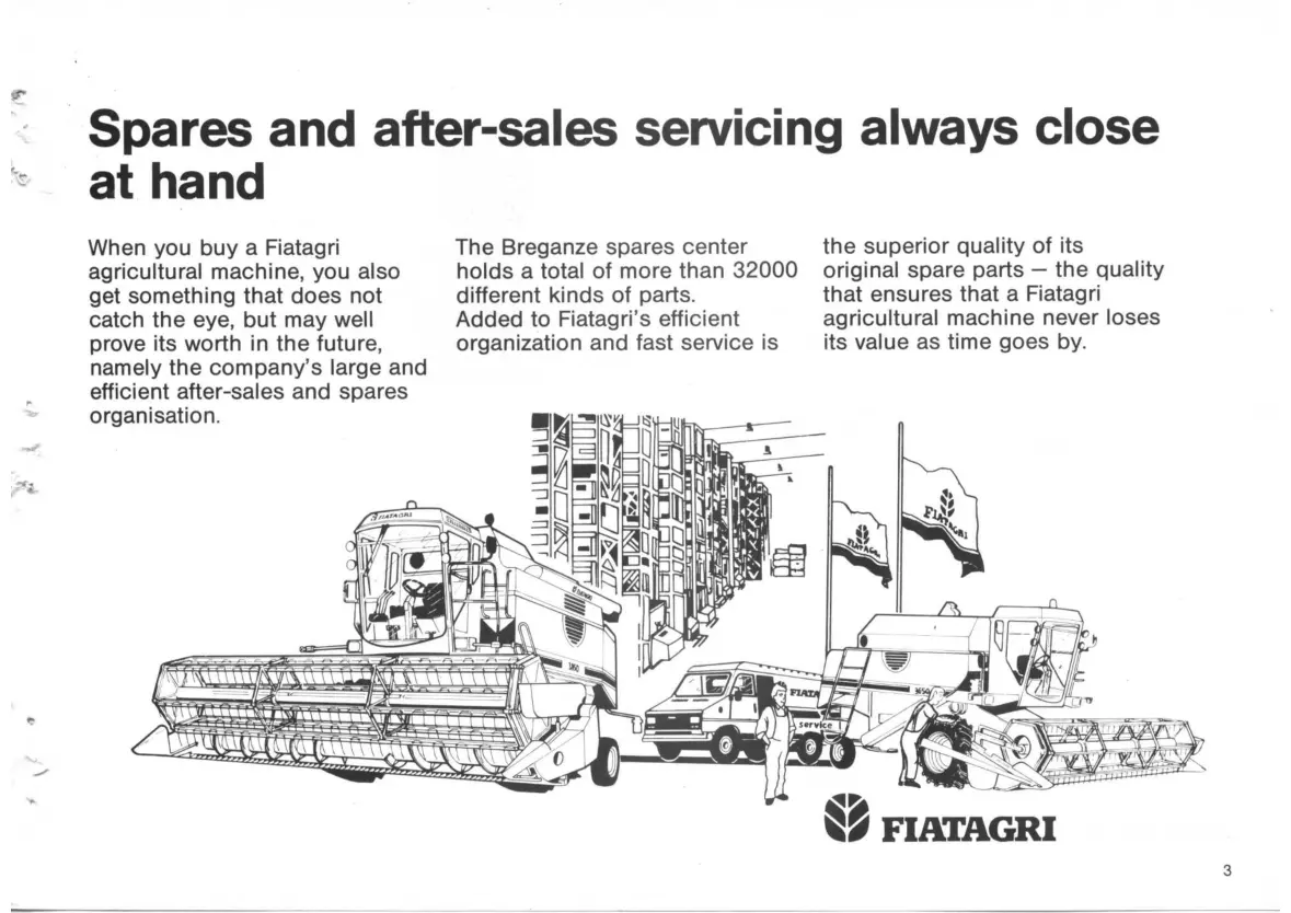 Fiatagri Laverda 3650 3750 Combine Operator's Manual preview page 6