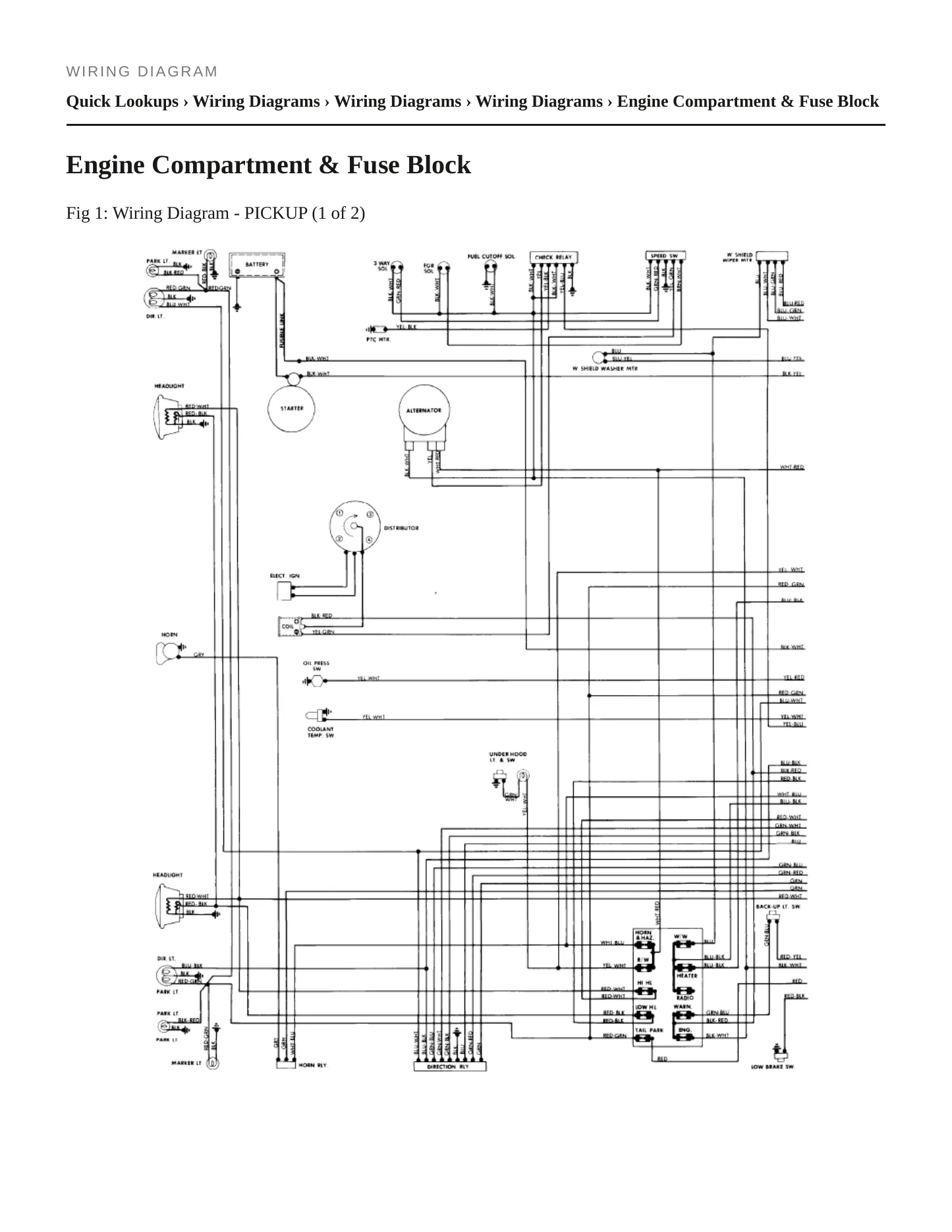 1982 Ford Courier service manual page 4