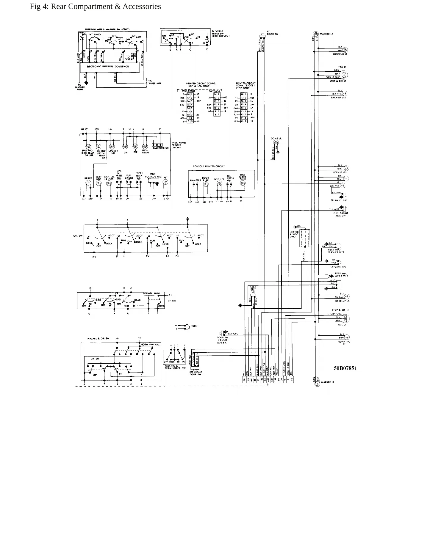 1983 Ford Escort Service and Repair Manual preview page 8