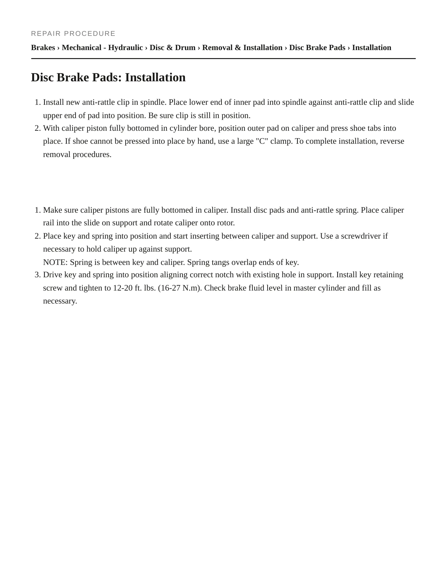 1983 Ford F-100 service manual page 3