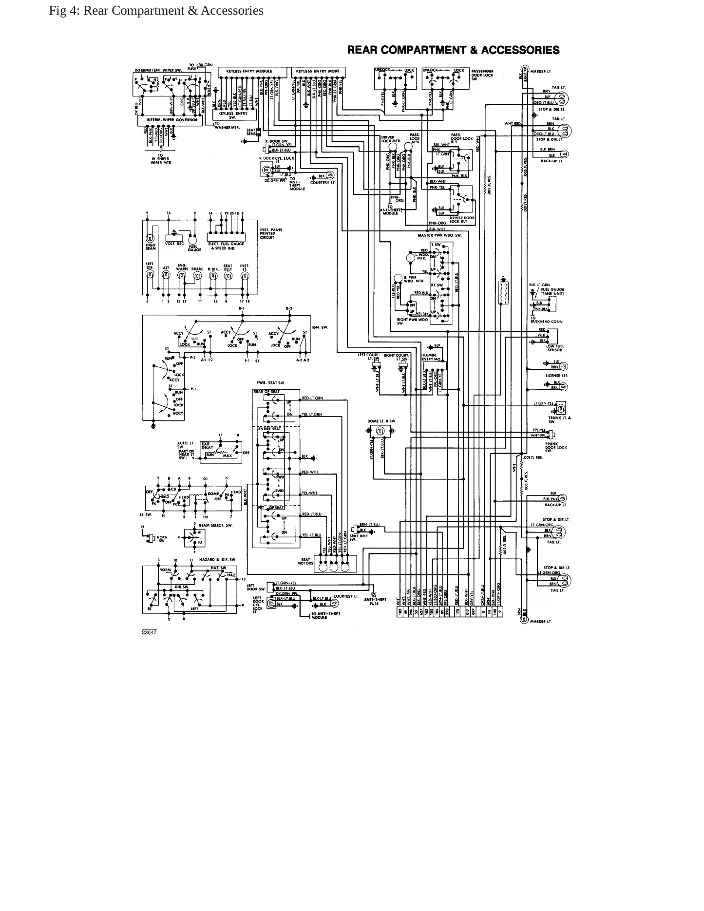 1983 Ford Thunderbird Service and Repair Manual preview page 8