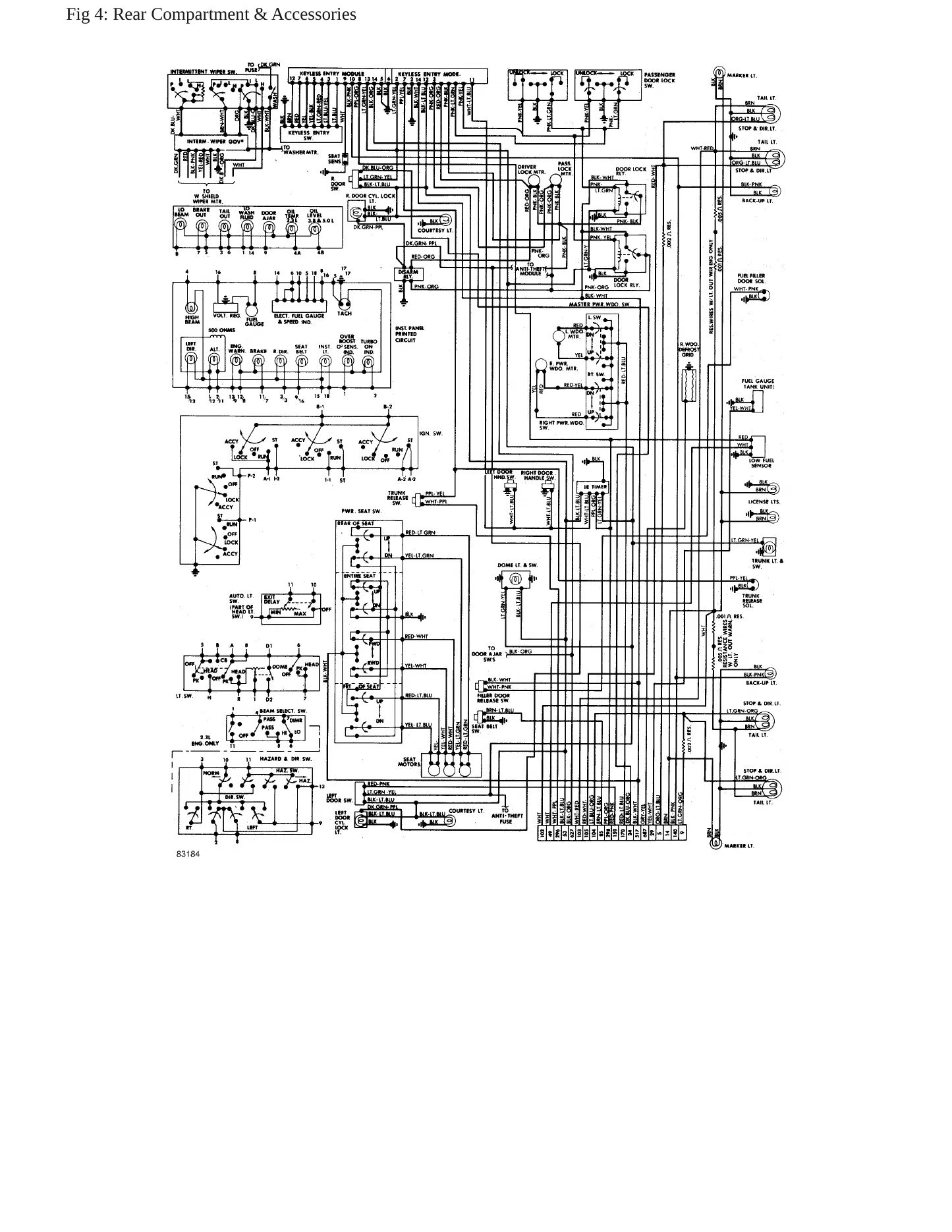 1984 Ford Thunderbird Service and Repair Manual preview page 8