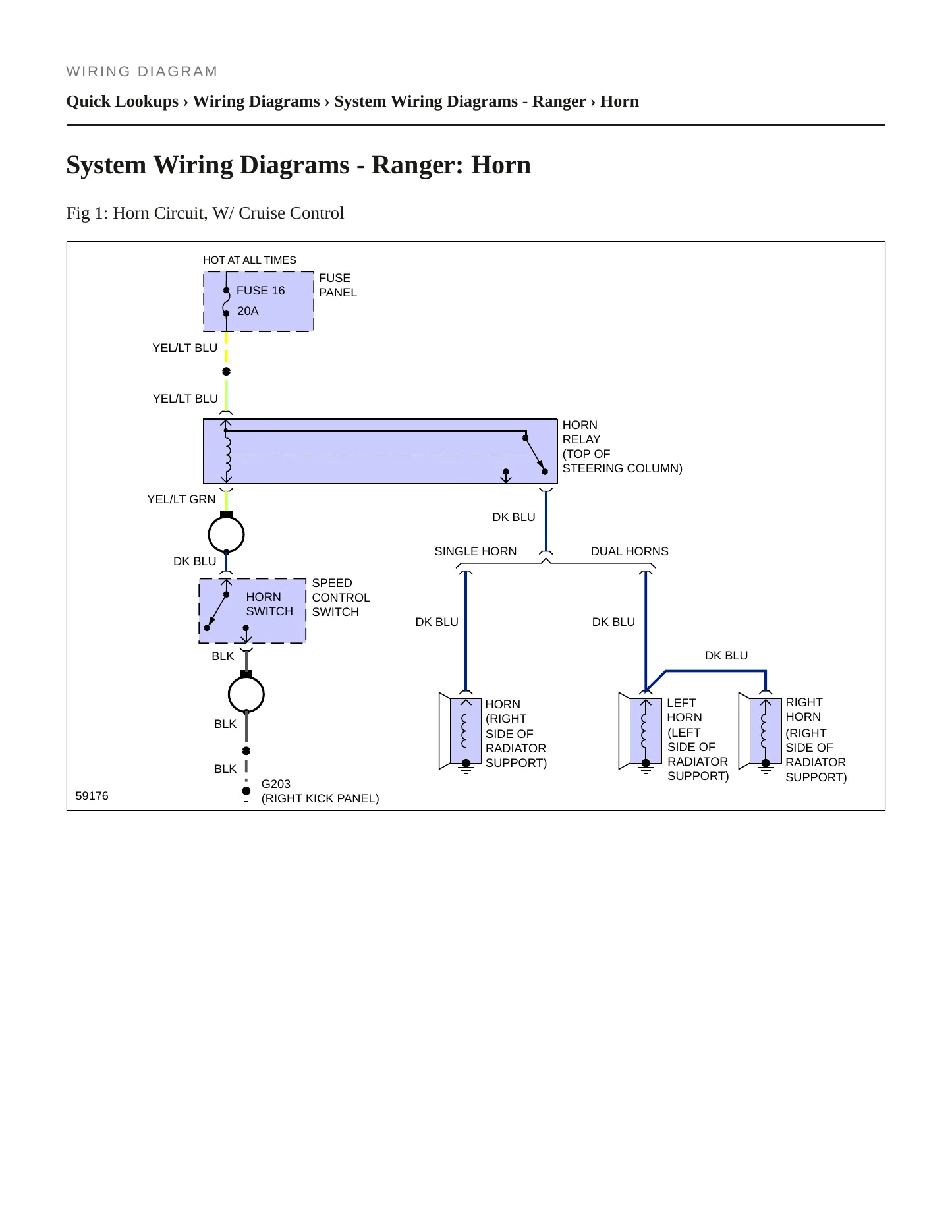 1985 Ford Ranger Service and Repair Manual preview page 5