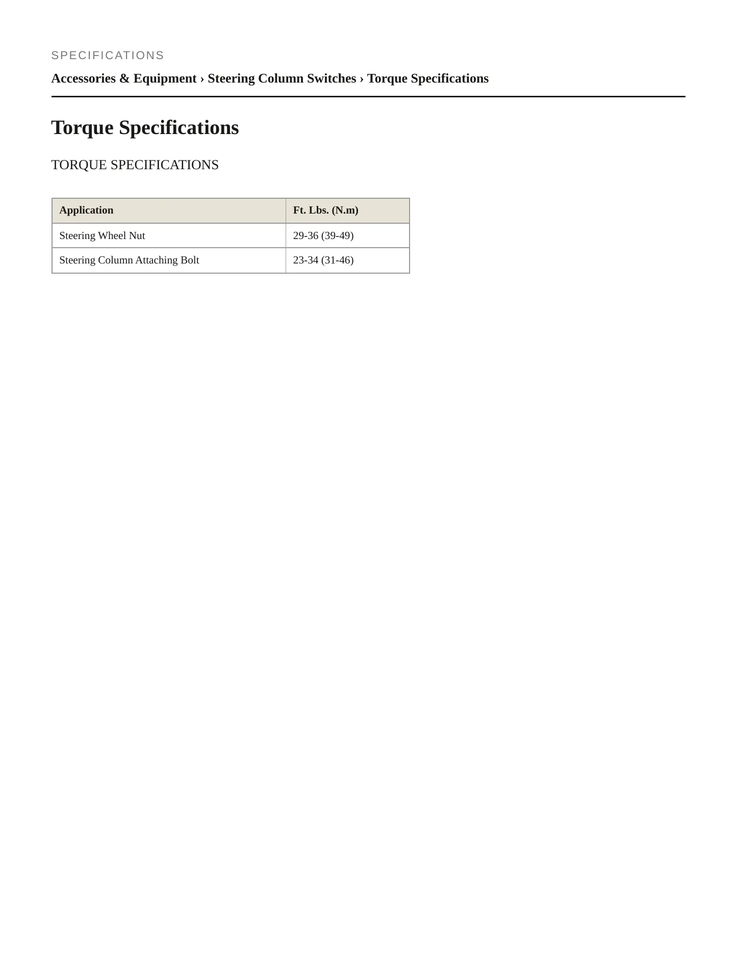 1990 Ford Festiva service manual page 2