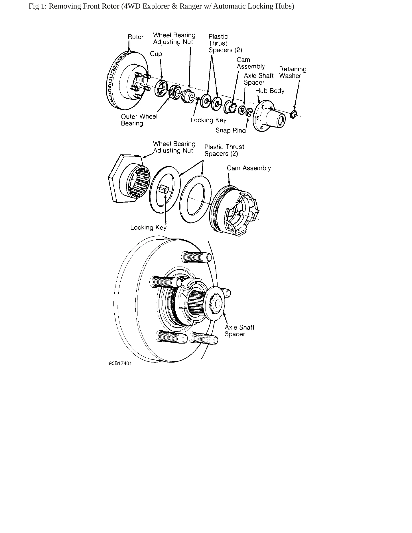 1991 Ford E-250 Econoline Club Wagon service manual page 4