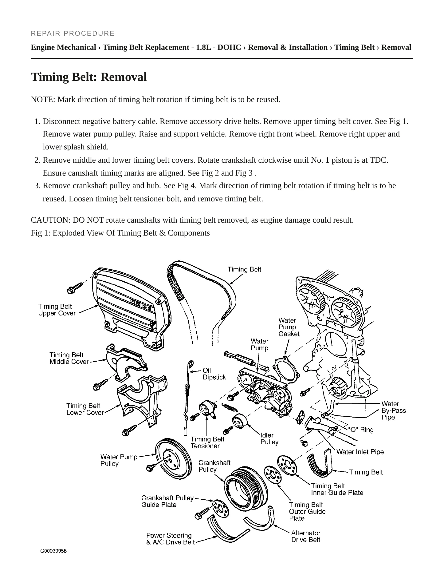 1991 Ford Escort service manual page 3