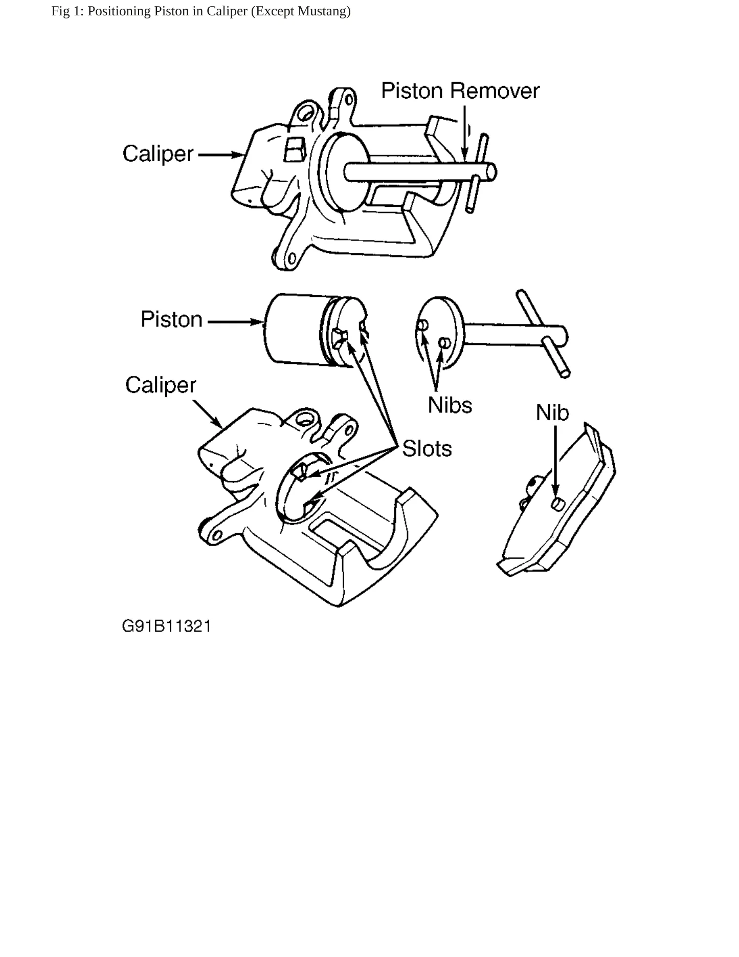 1992 Ford Thunderbird service manual page 4