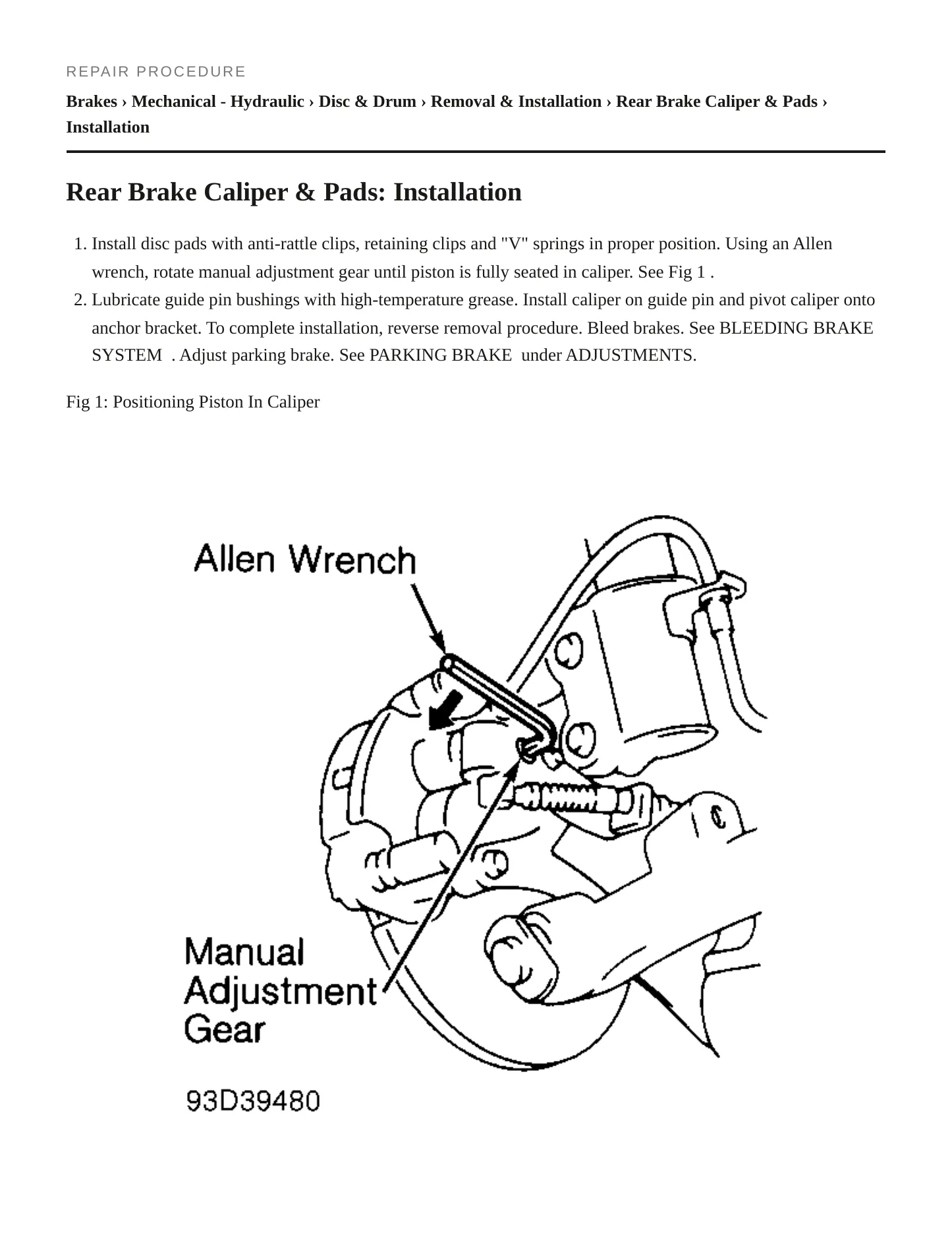 1993 Ford Probe Service and Repair Manual preview page 3