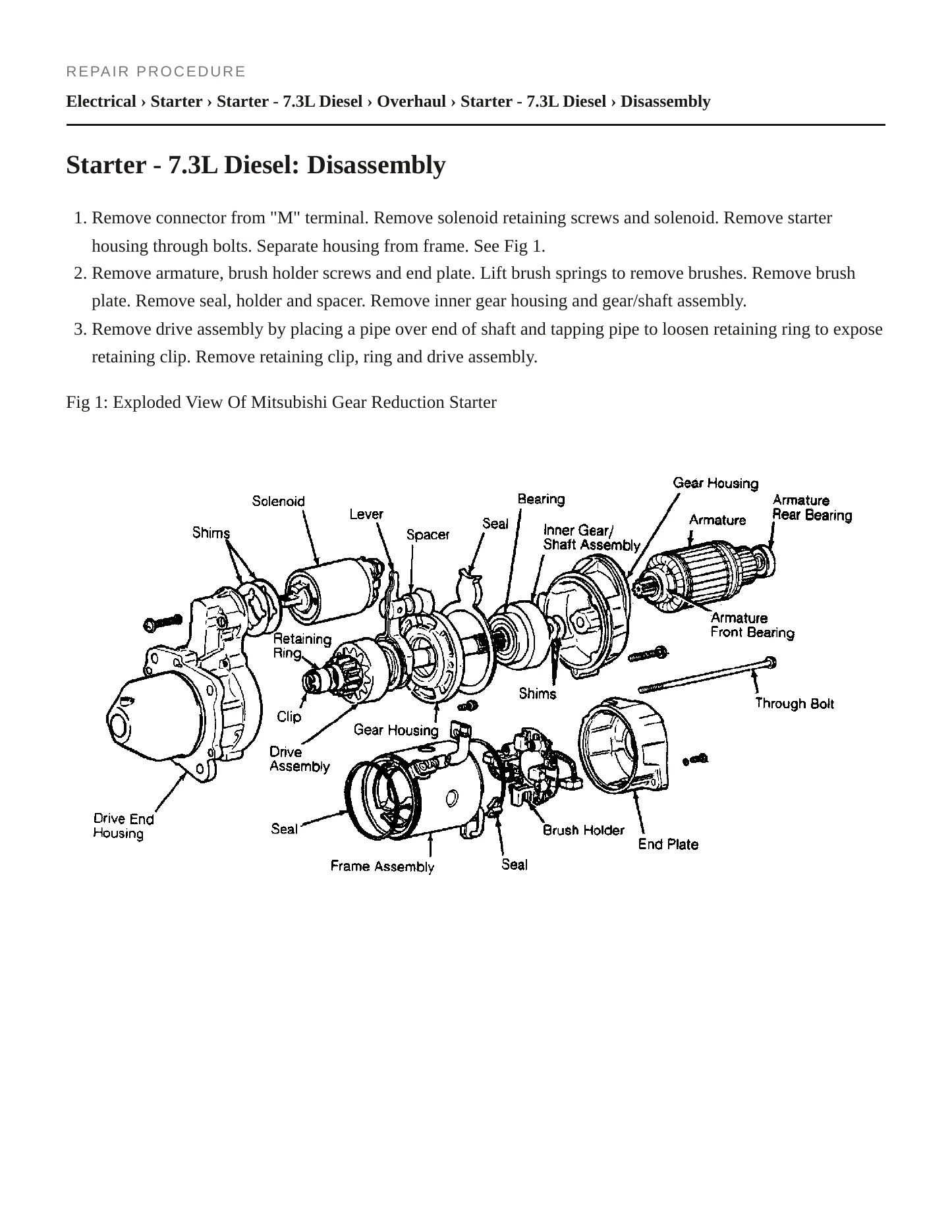 1994 Ford E-350 Econoline Club Wagon Service and Repair Manual preview page 3