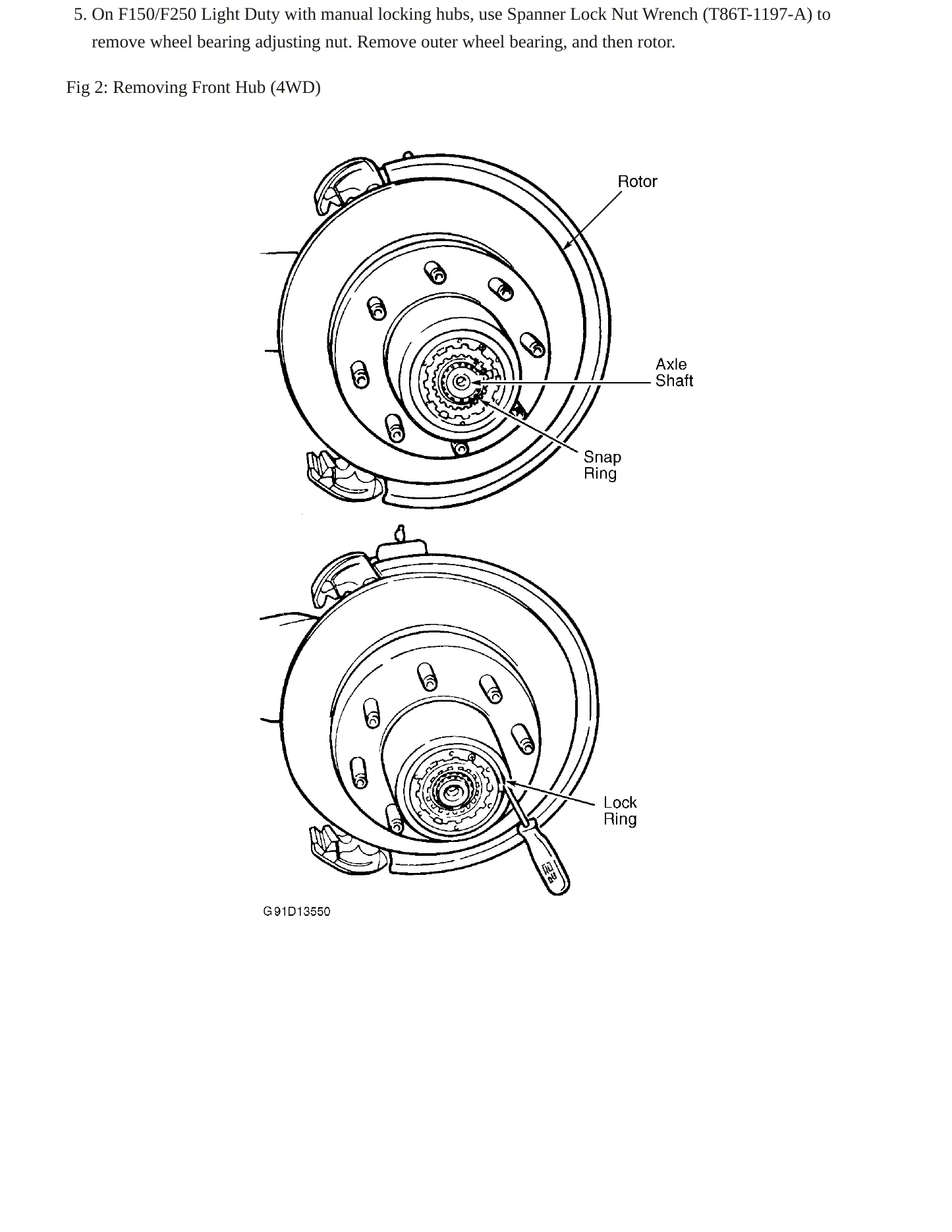 1994 Ford F-350 service manual page 4