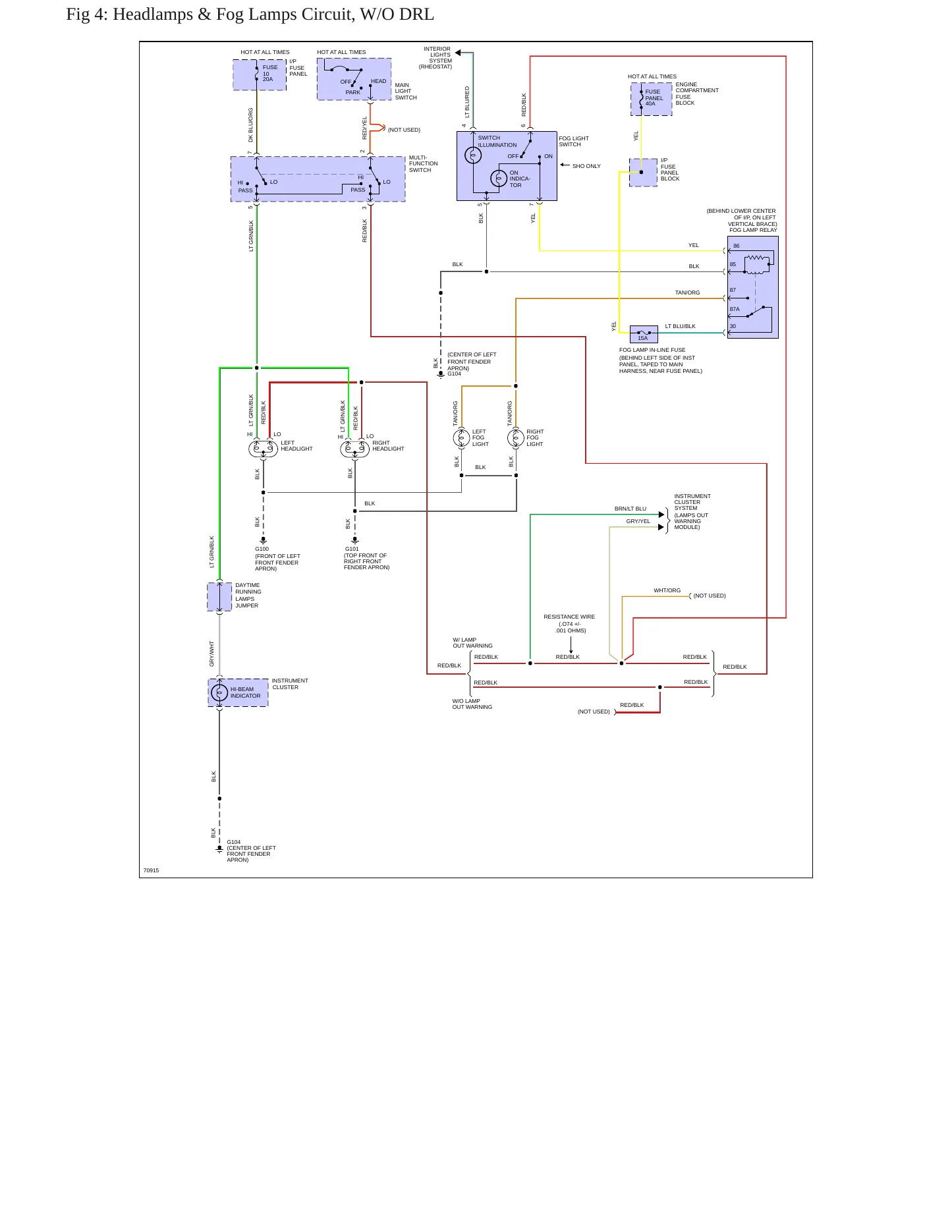 1995 Ford Taurus Service and Repair Manual preview page 10