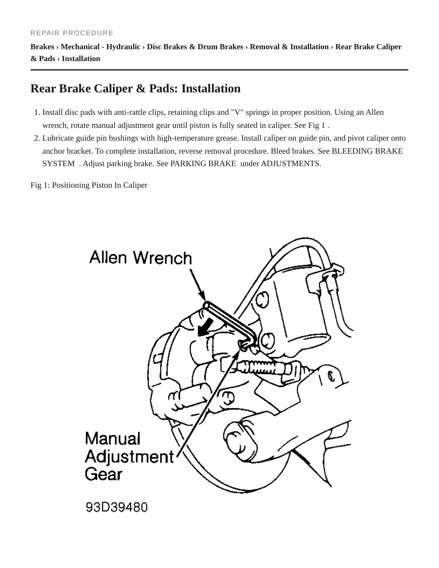 1996 Ford Probe Service and Repair Manual preview page 5