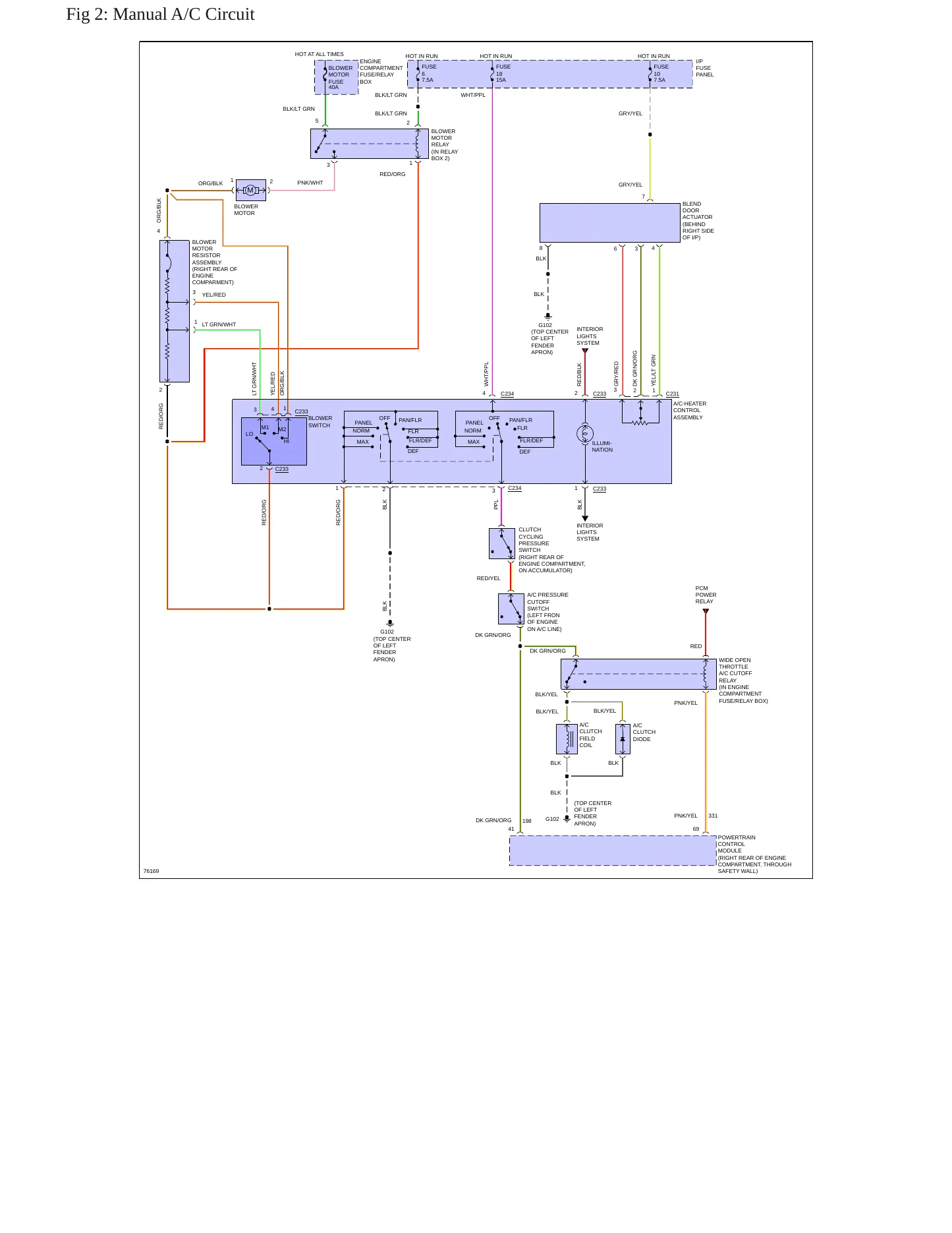 1996 Ford Ranger Service and Repair Manual preview page 8