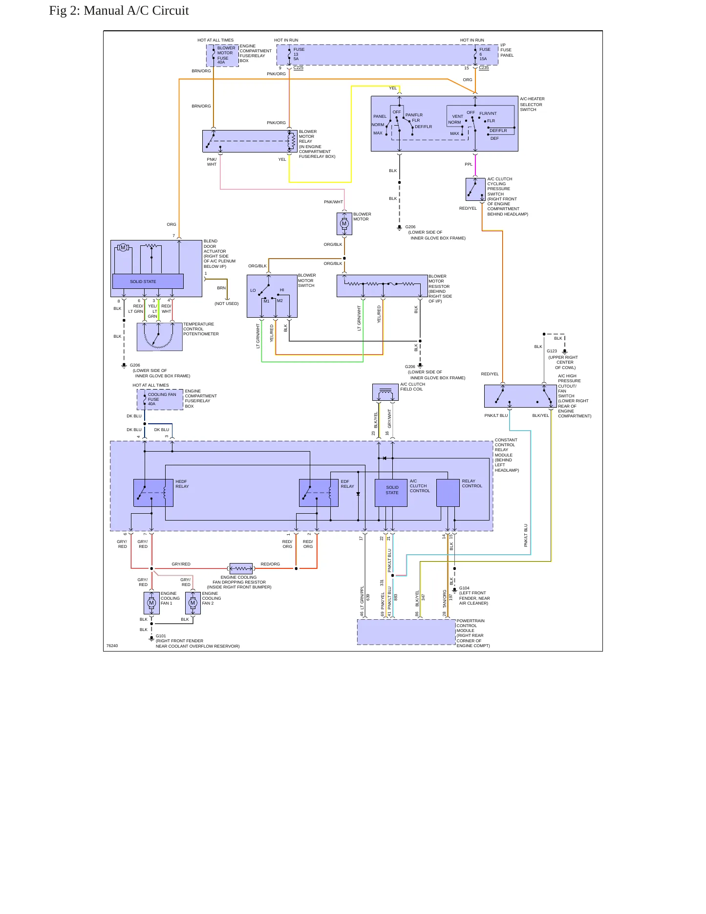 1996 Ford Taurus Service and Repair Manual preview page 8