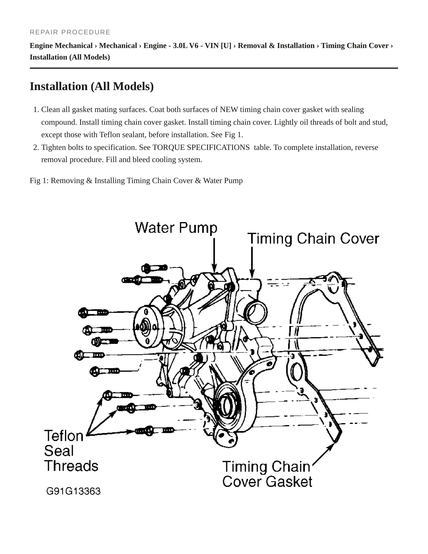 1997 Ford Aerostar service manual page 5
