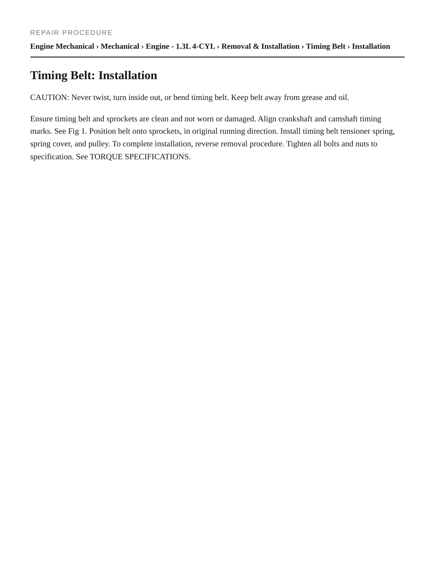 1997 Ford Aspire service manual page 4