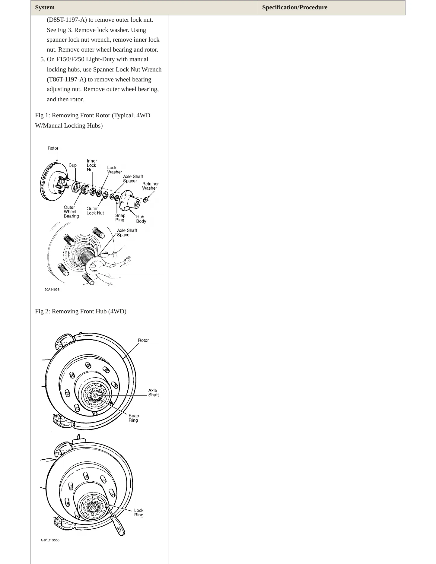 1997 Ford F-150 Service and Repair Manual preview page 7