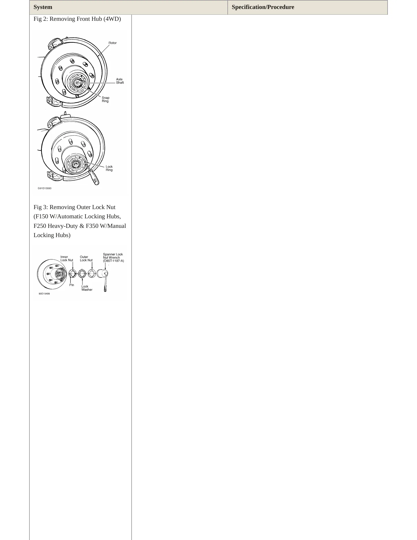 1997 Ford F-350 Service and Repair Manual preview page 8