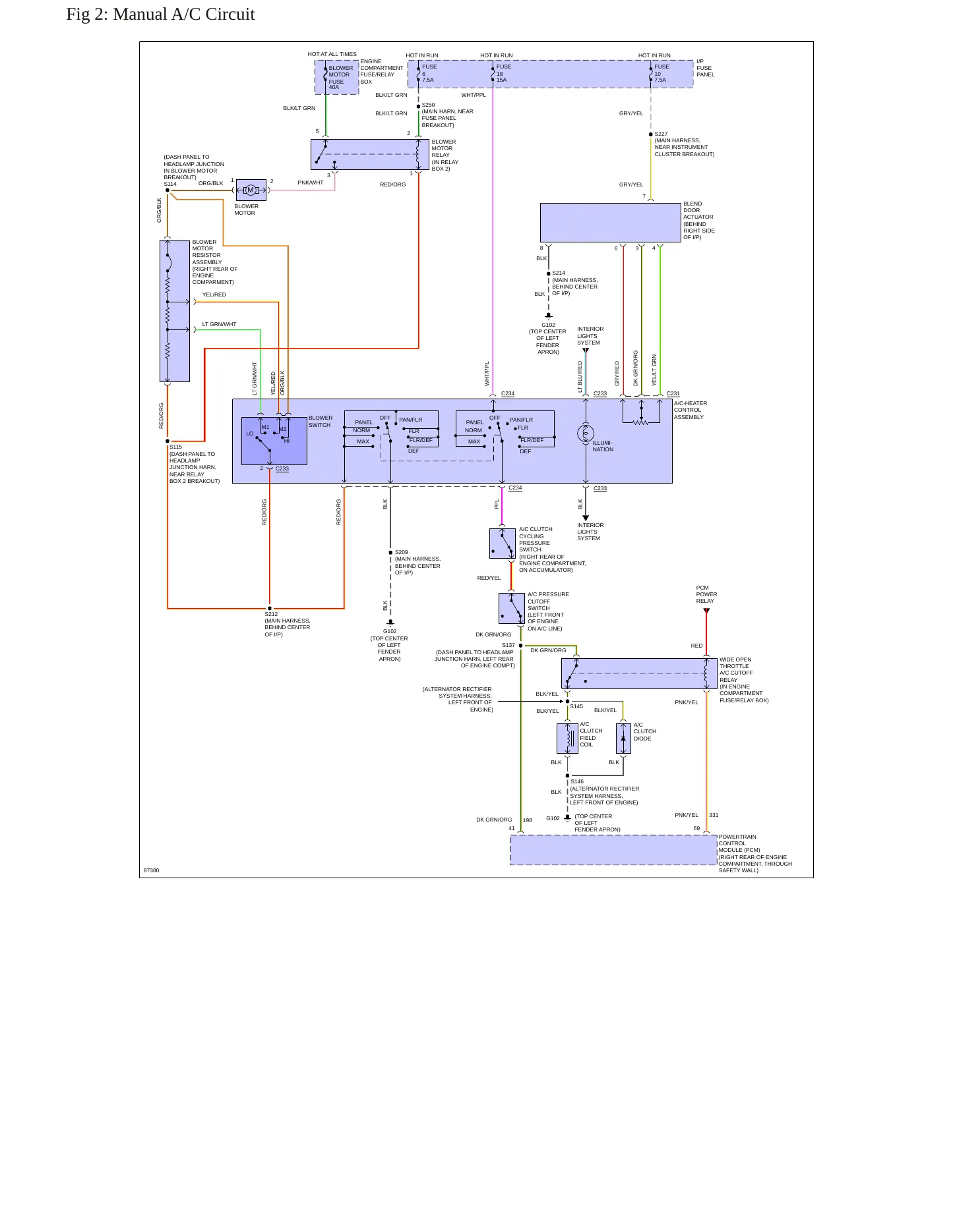 1997 Ford Ranger Service and Repair Manual preview page 8