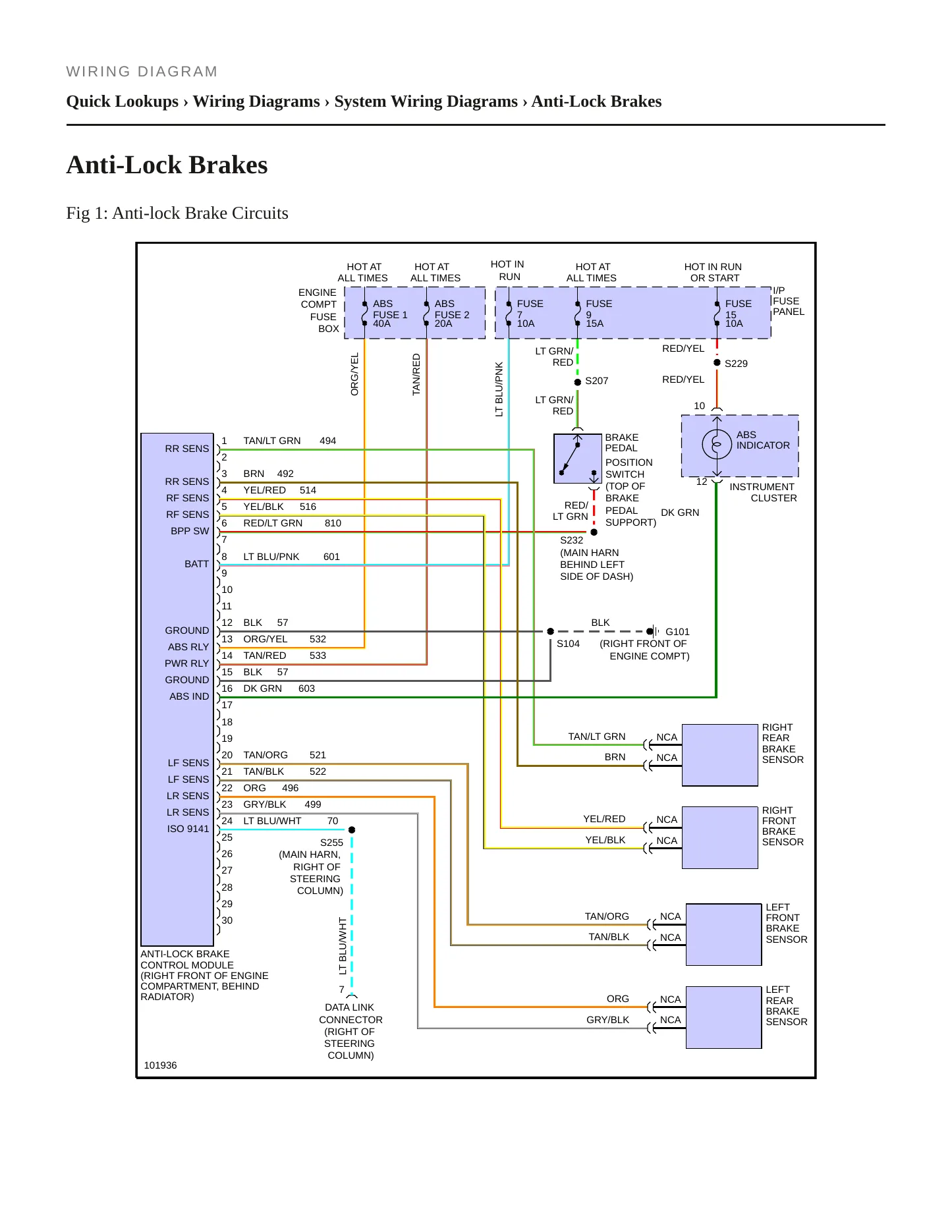 1998 Ford Mustang Service and Repair Manual preview page 8