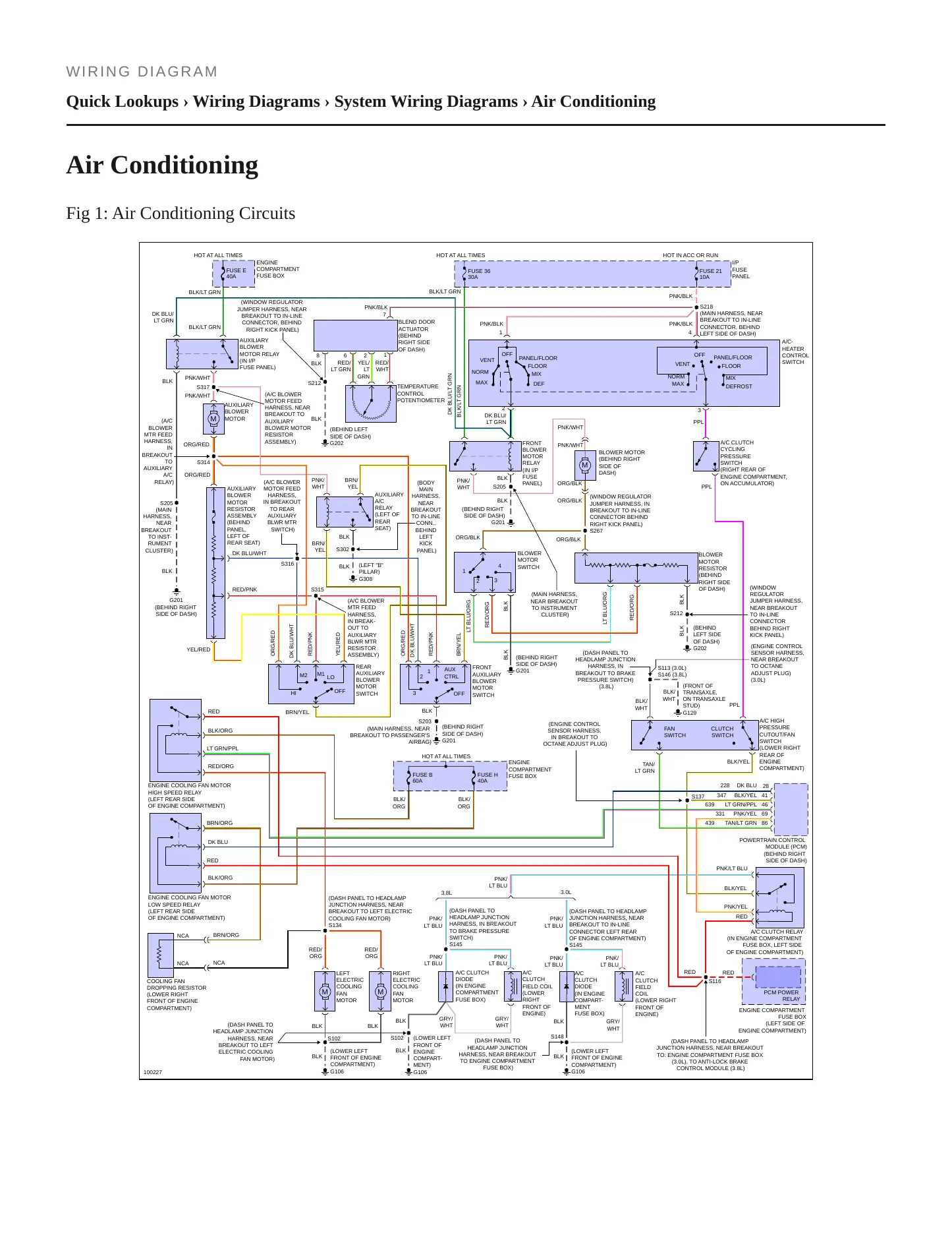 1998 Ford Windstar Service and Repair Manual preview page 7