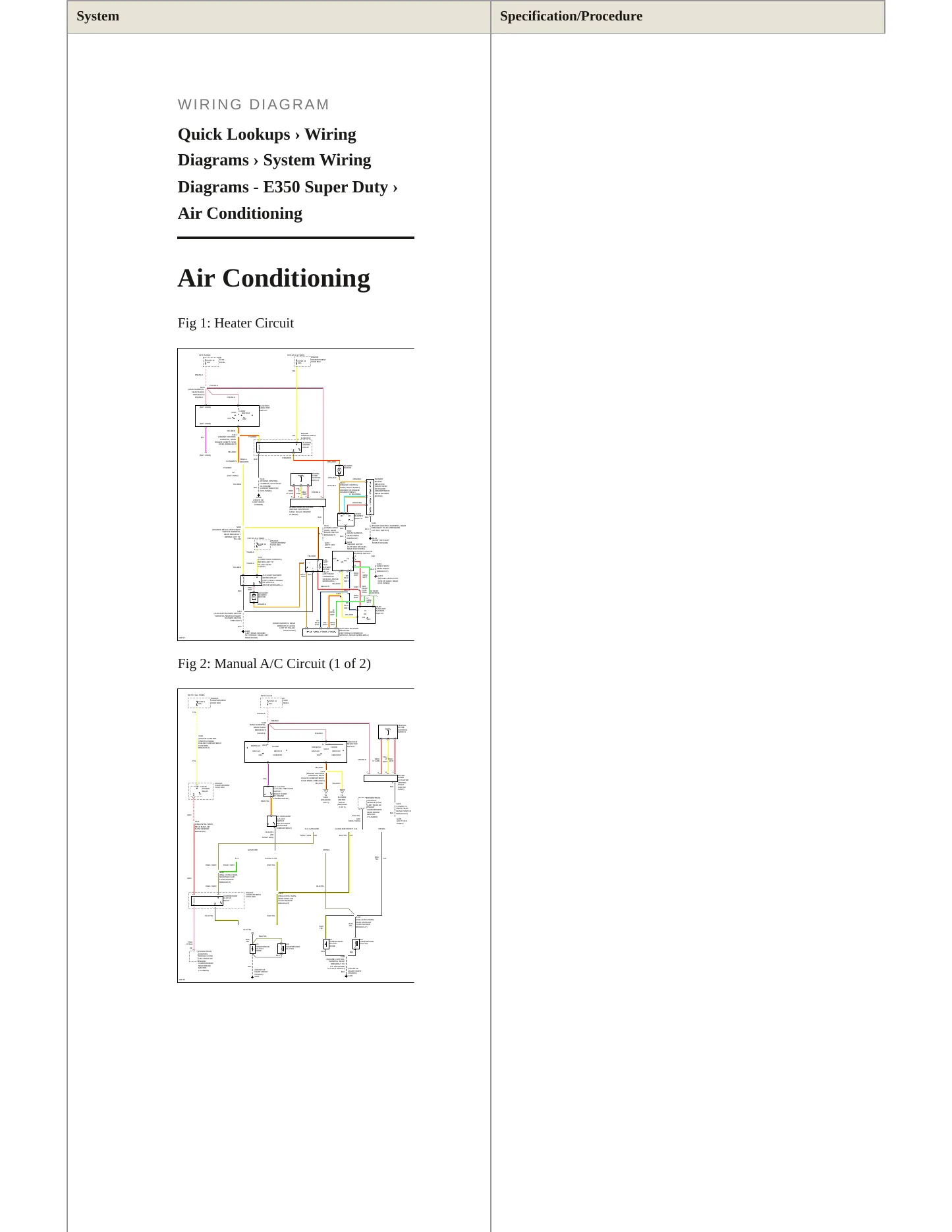 1999 Ford E-350 Super Duty Service and Repair Manual preview page 7