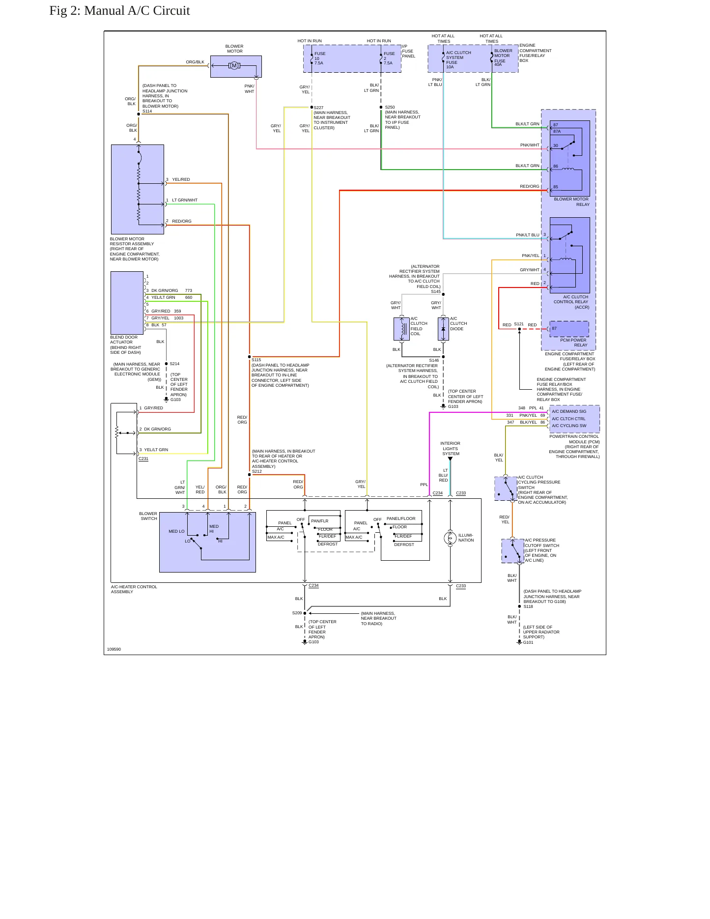 1999 Ford Ranger Service and Repair Manual preview page 8