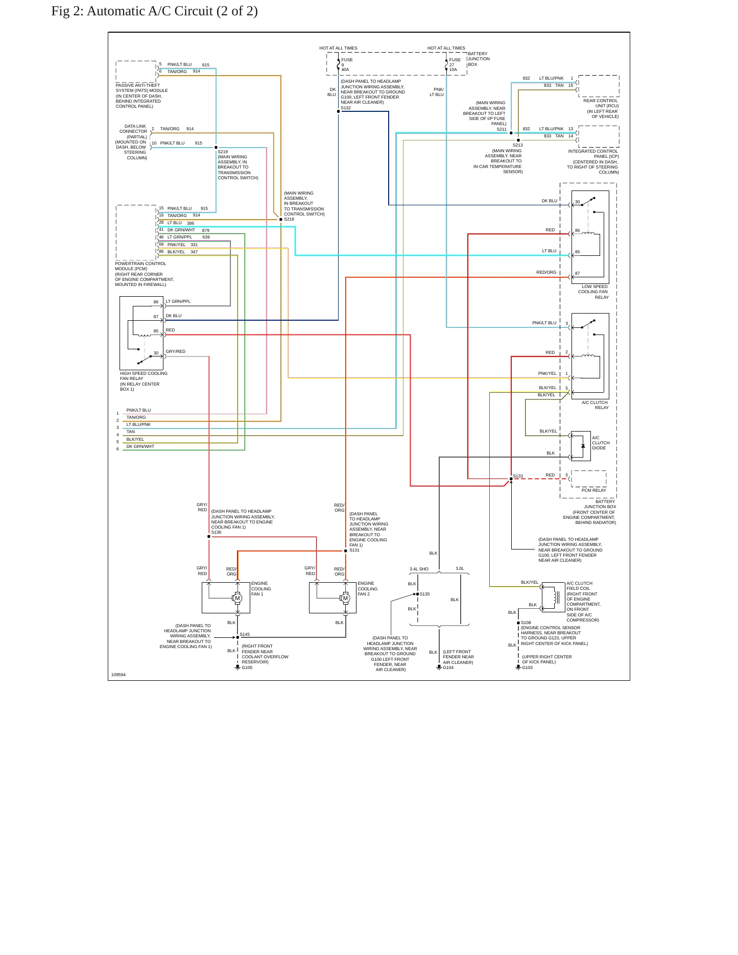1999 Ford Taurus Service and Repair Manual preview page 8
