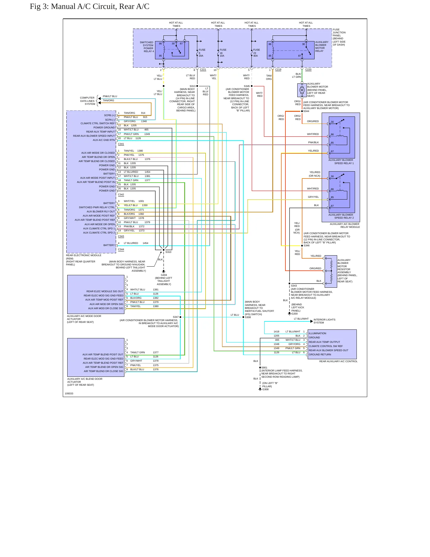1999 Ford Windstar Service and Repair Manual preview page 9