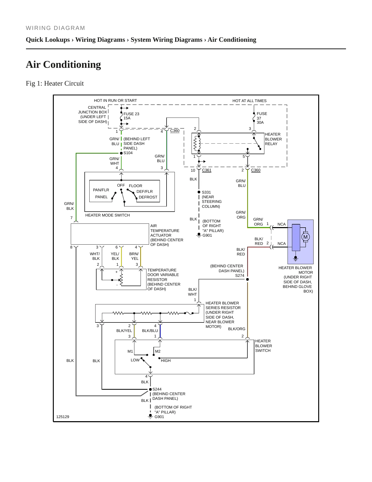 2000 Ford Contour service manual page 6