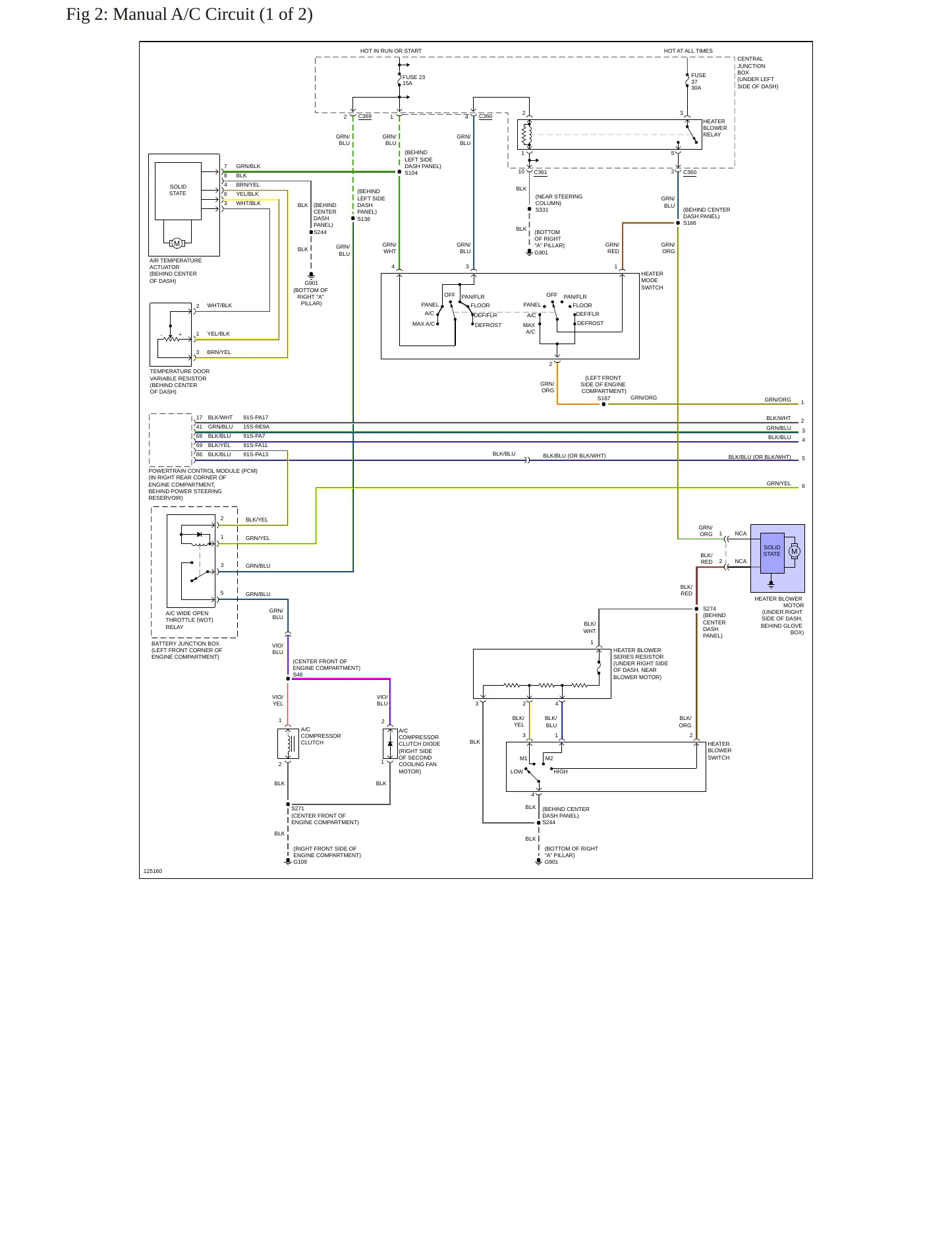 2000 Ford Contour Service and Repair Manual preview page 7