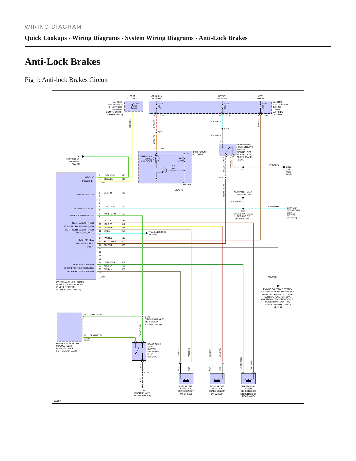 2000 Ford Excursion Service and Repair Manual preview page 7