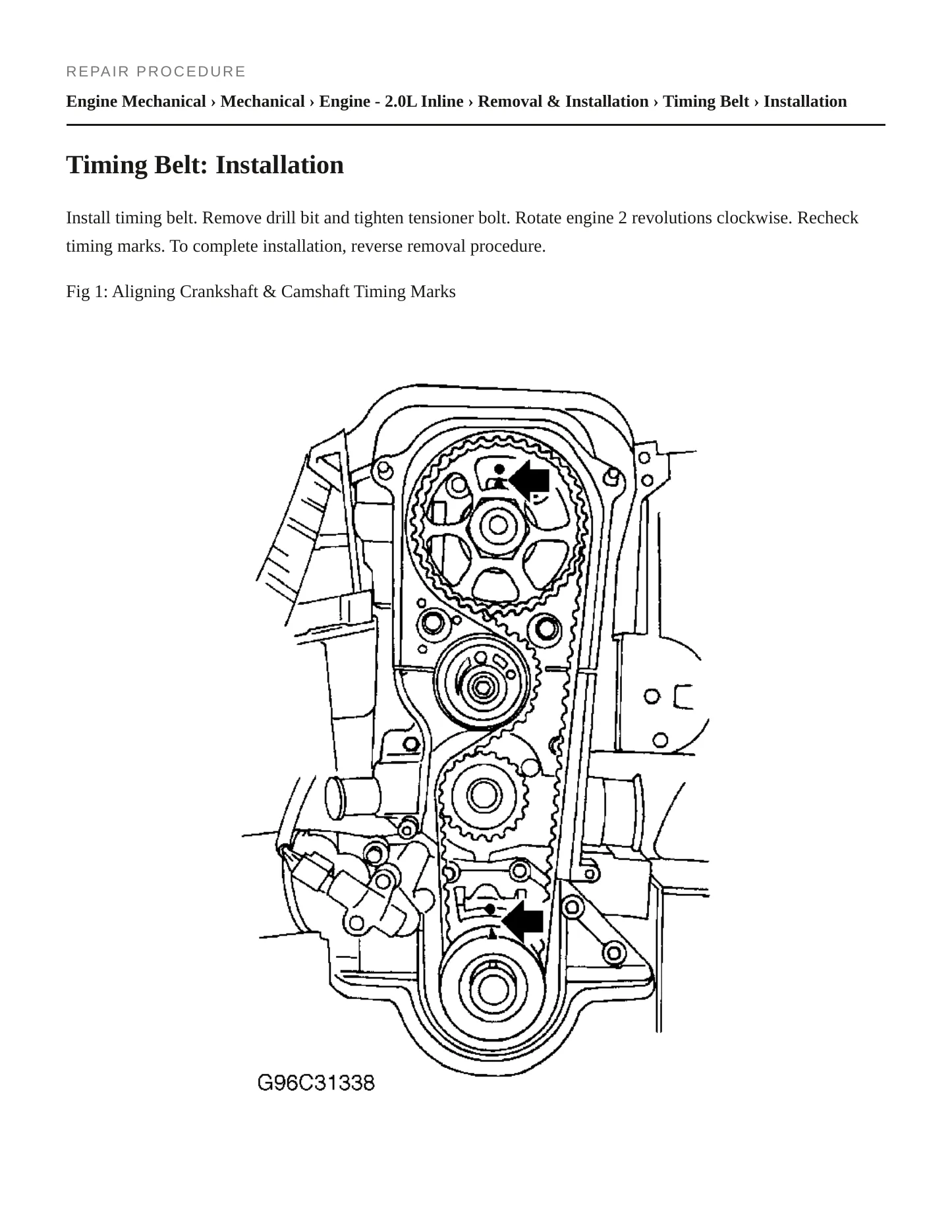 2000 Ford Focus Service and Repair Manual preview page 5