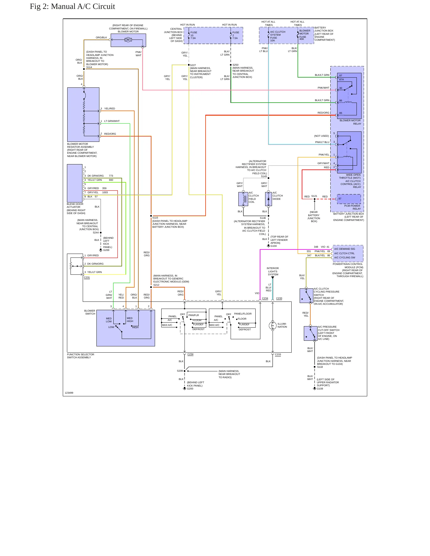 2000 Ford Ranger Service and Repair Manual preview page 8