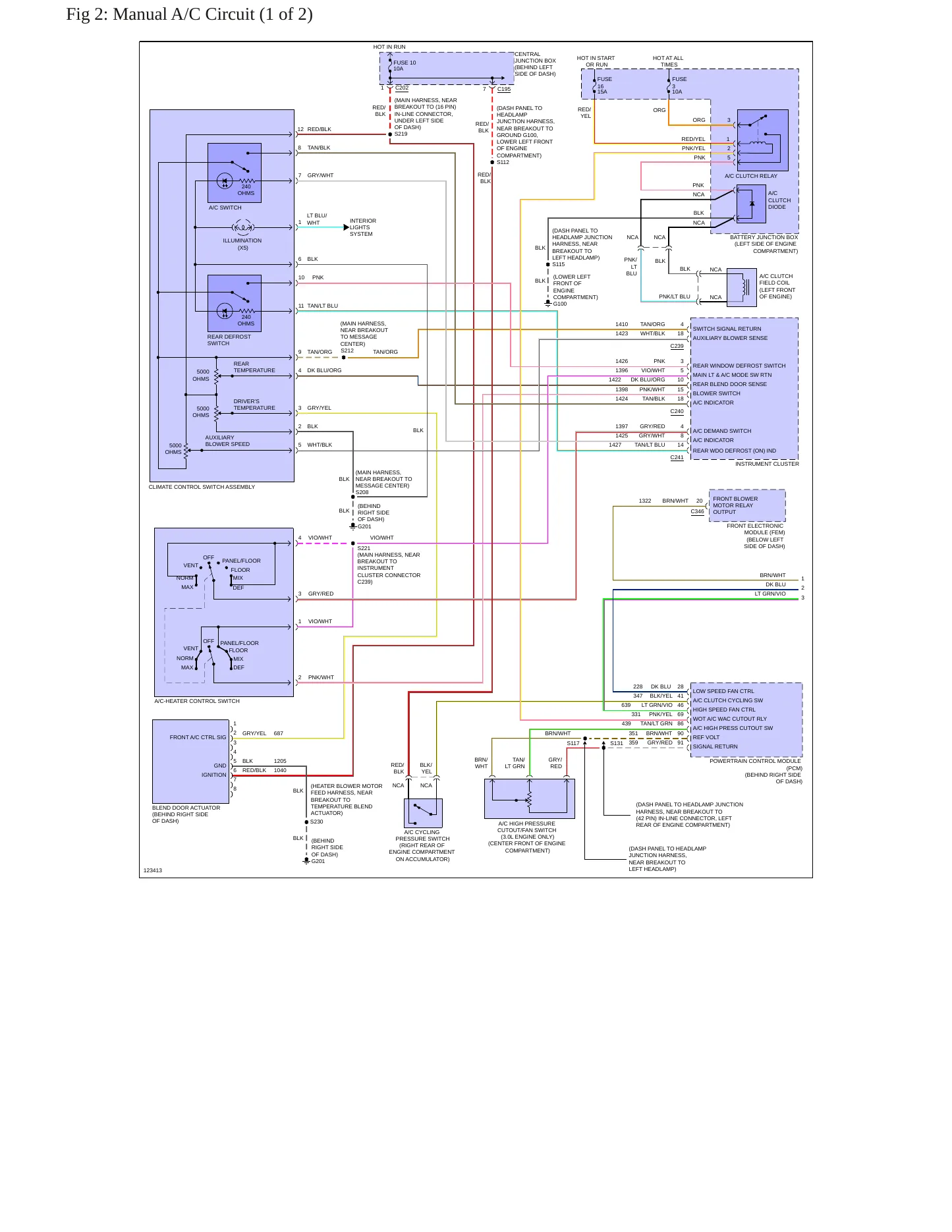 2000 Ford Windstar Service and Repair Manual preview page 8