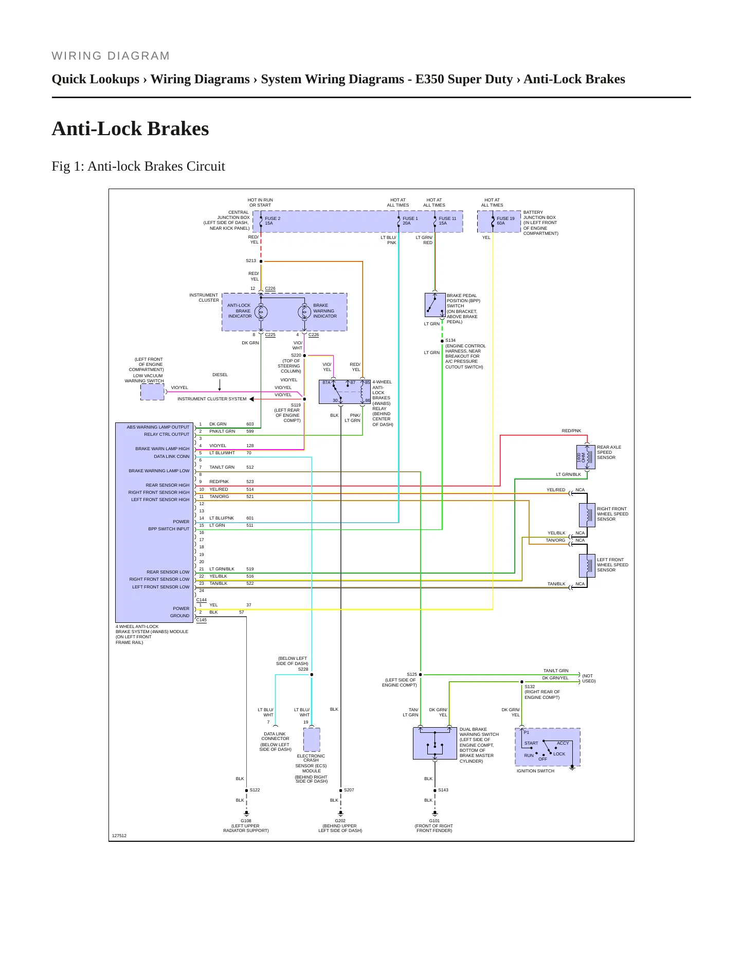 2001 Ford E-350 Super Duty Service and Repair Manual preview page 8
