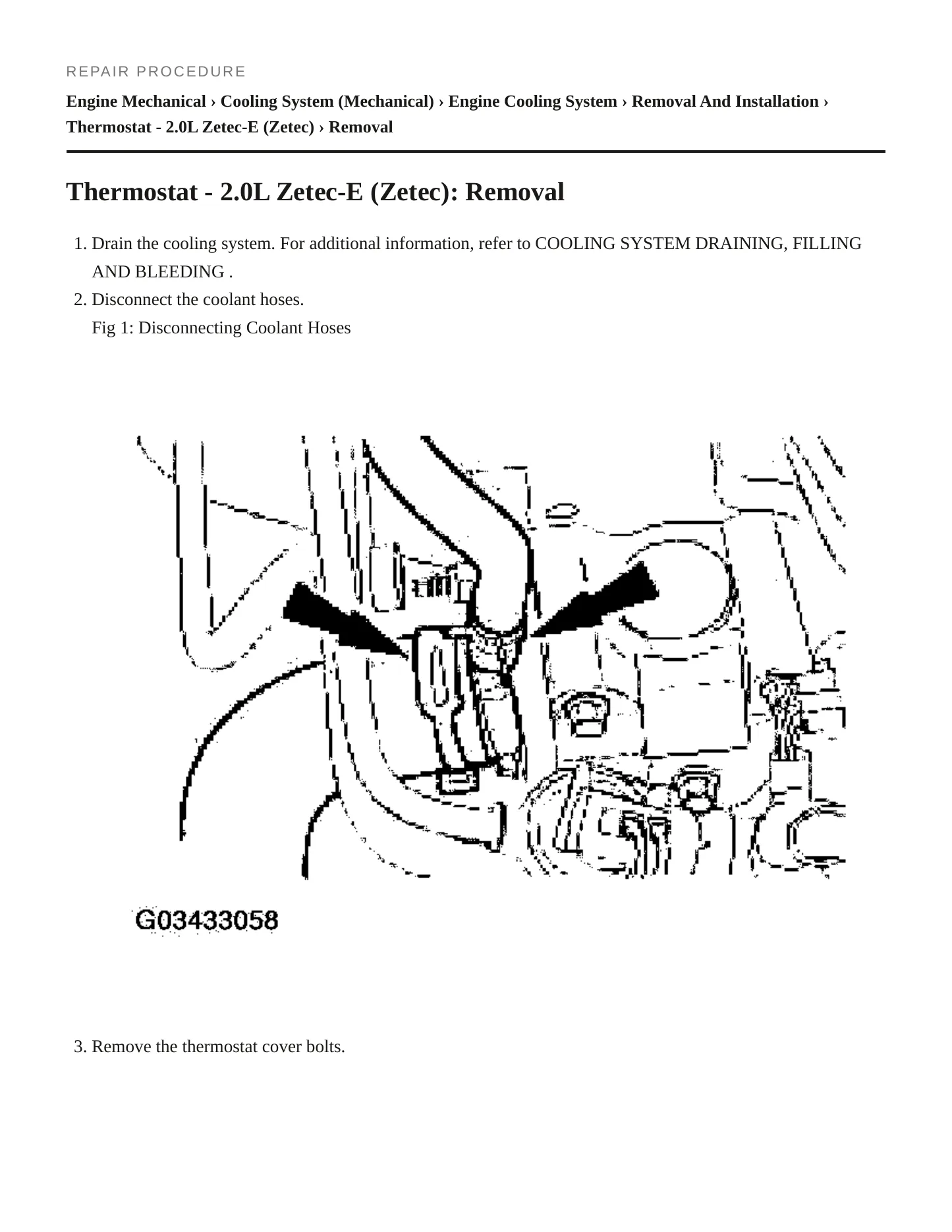 2001 Ford Focus Service and Repair Manual preview page 5