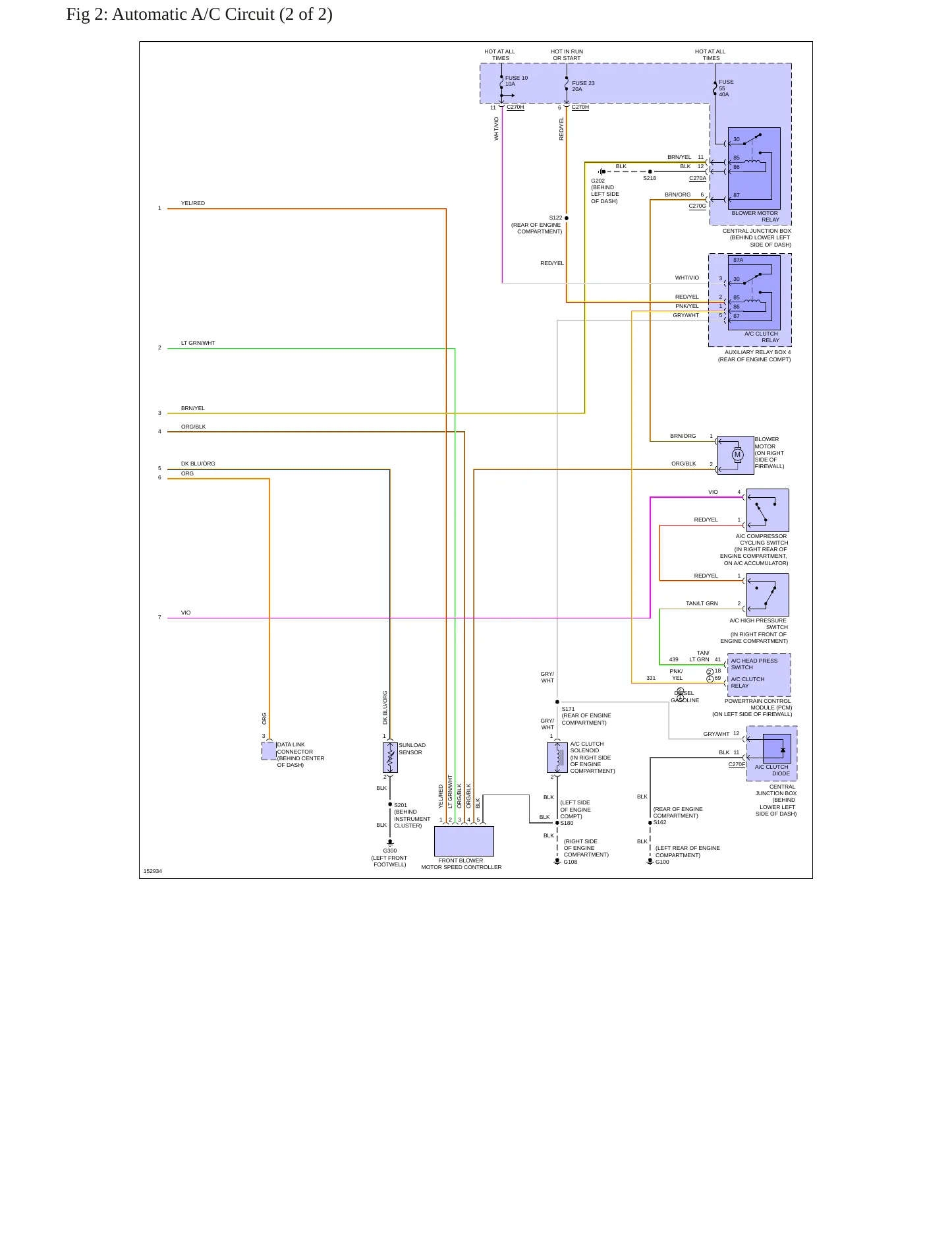 2002 Ford Excursion Service and Repair Manual preview page 12